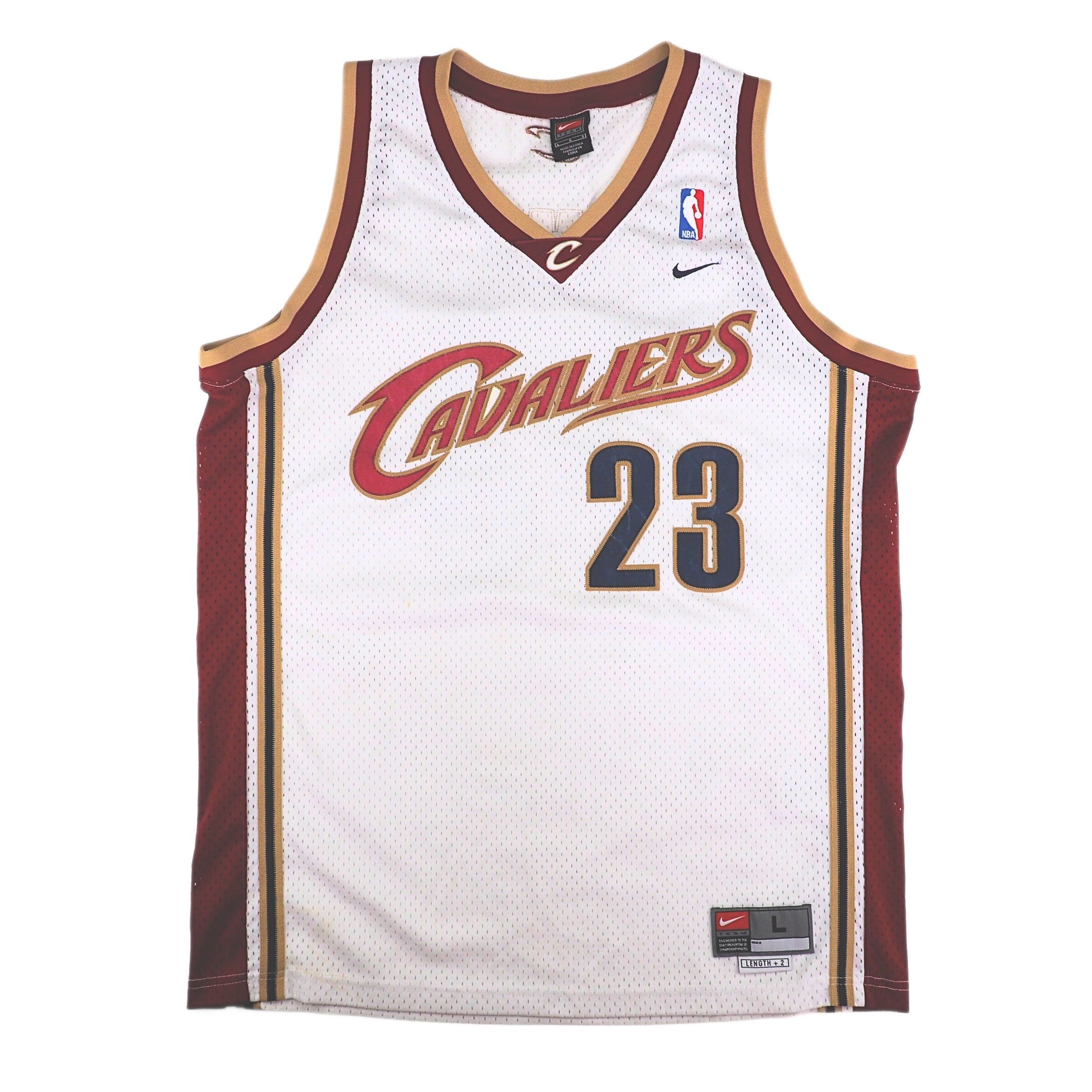 Nike Team Sports Cleveland Cavaliers Lebron James 23 2004-2005 NBA Jersey Large
