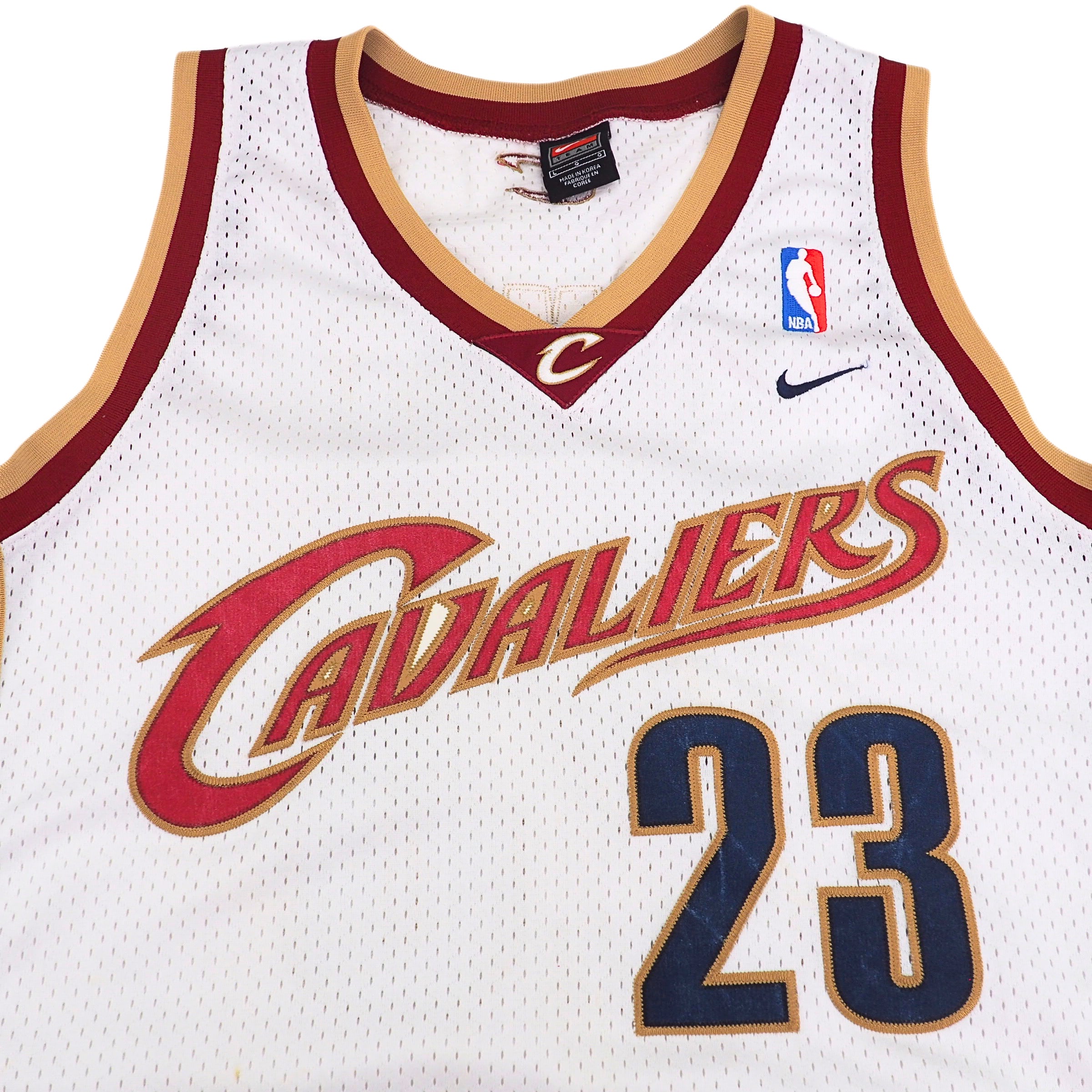Nike Team Sports Cleveland Cavaliers Lebron James 23 2004-2005 NBA Jersey Large