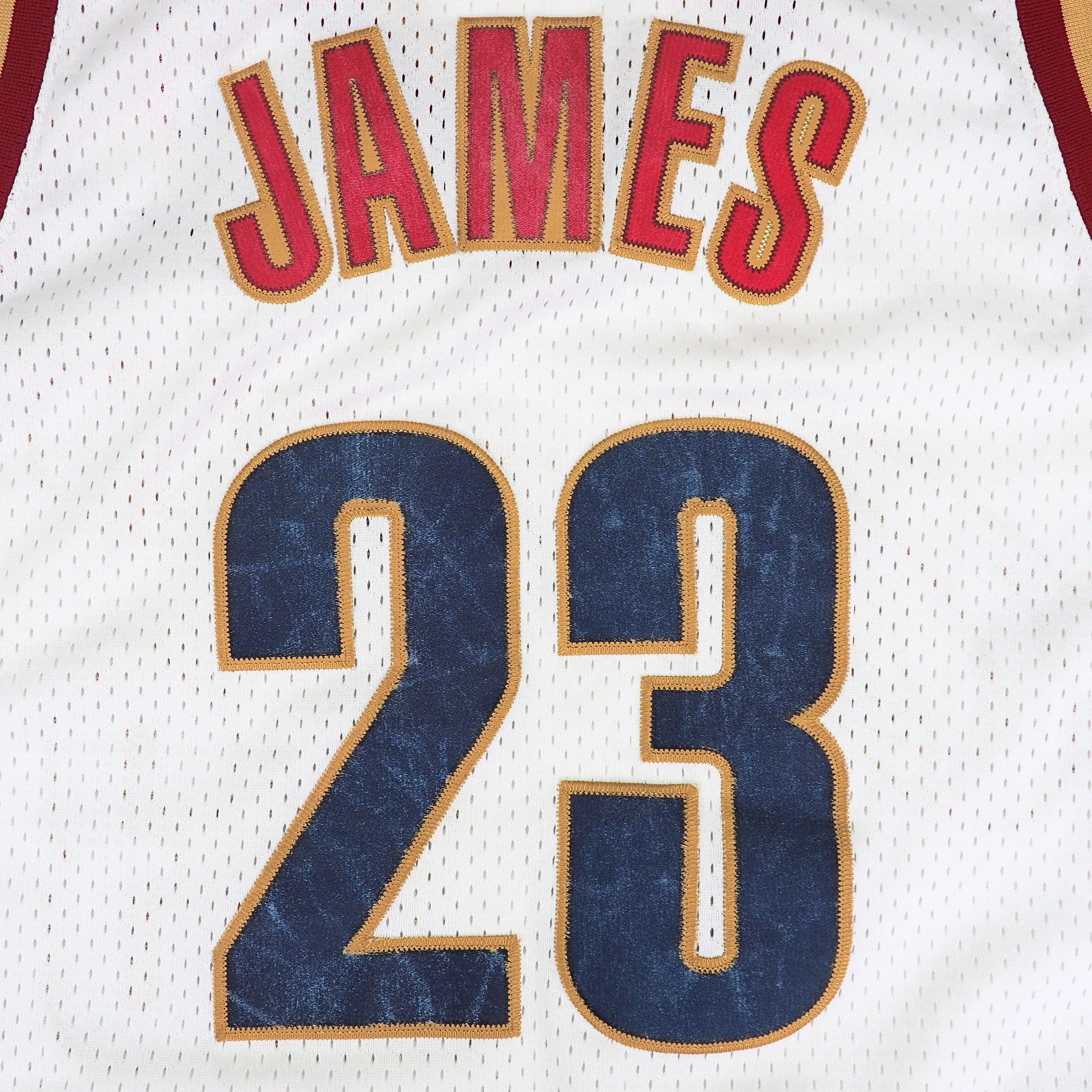 Nike Team Sports Cleveland Cavaliers Lebron James 23 2004-2005 NBA Jersey Large