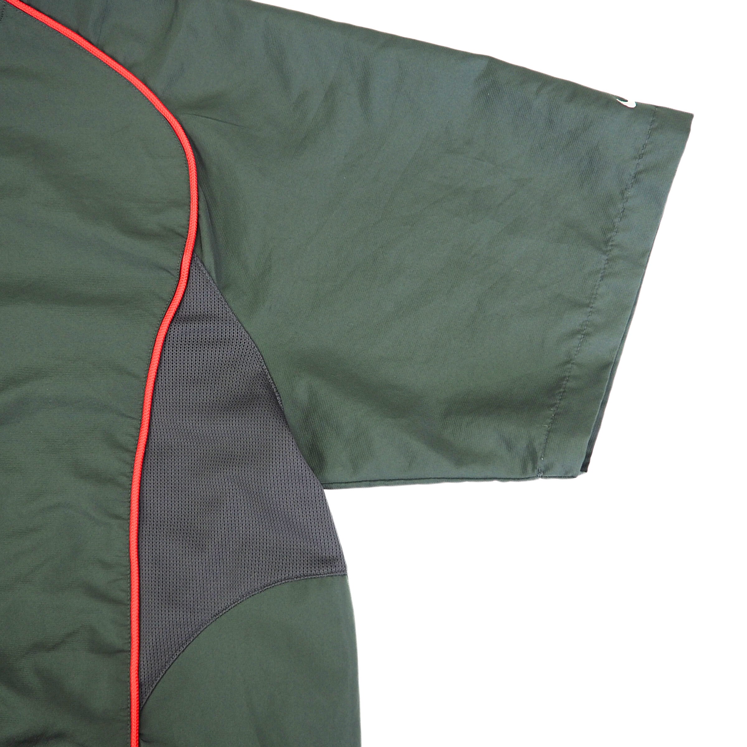 Nike Team Sports Fit Dry Quarter Zip Windbreaker Jacket 90s Vintage Mens XL