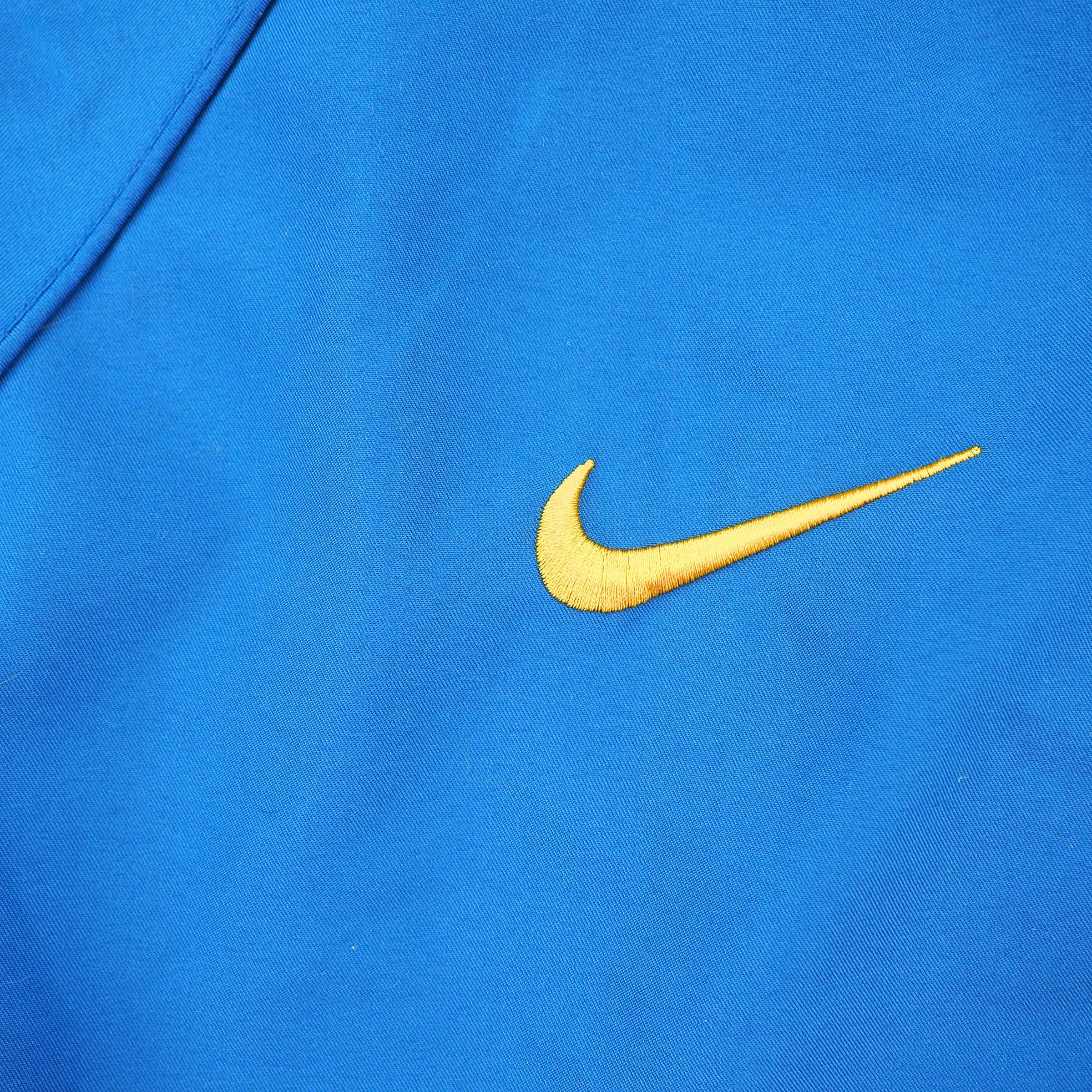 Nike Total 90 FC Barcelona Training Windbreaker Jacket Vintage 00s Large