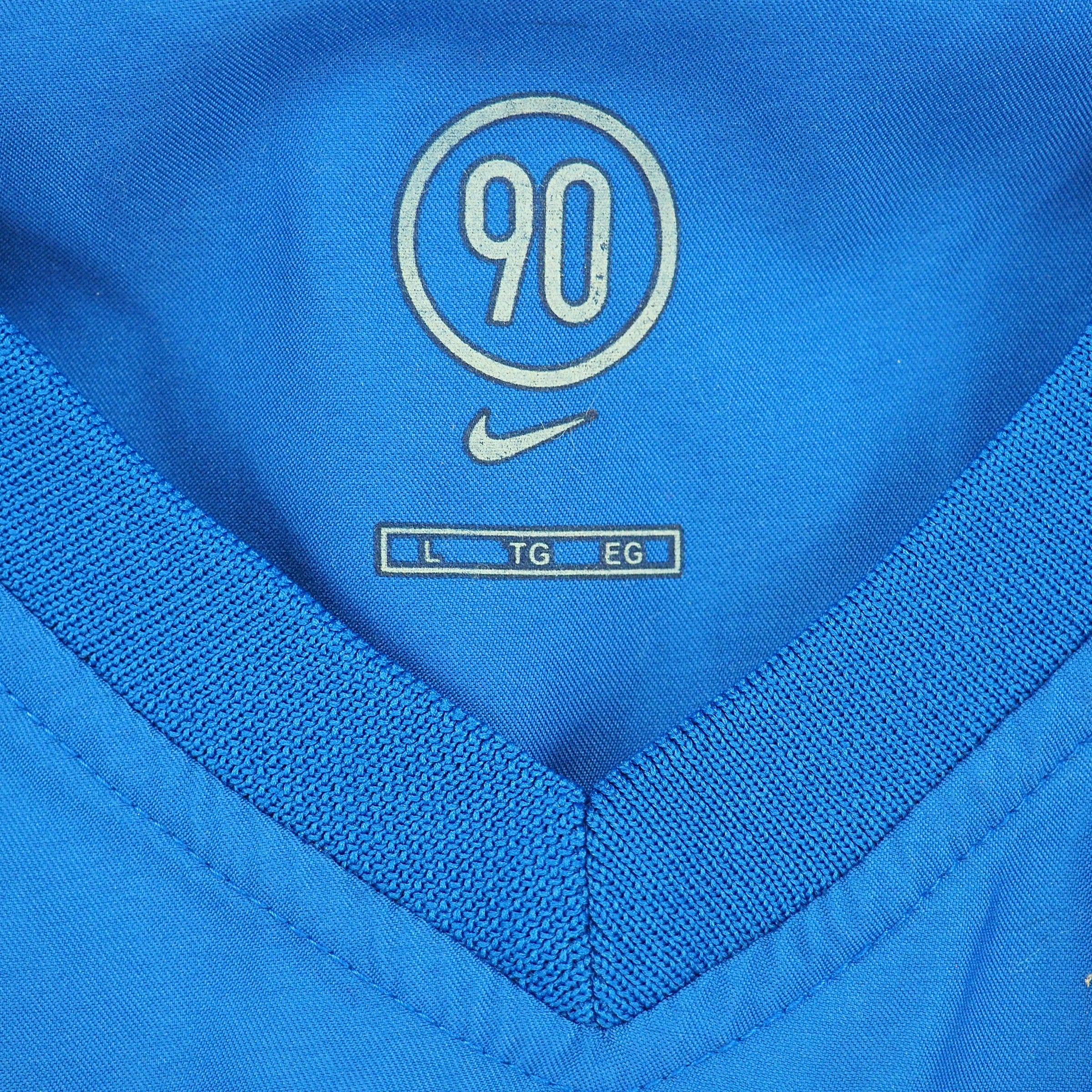 Nike Total 90 FC Barcelona Training Windbreaker Jacket Vintage 00s Large