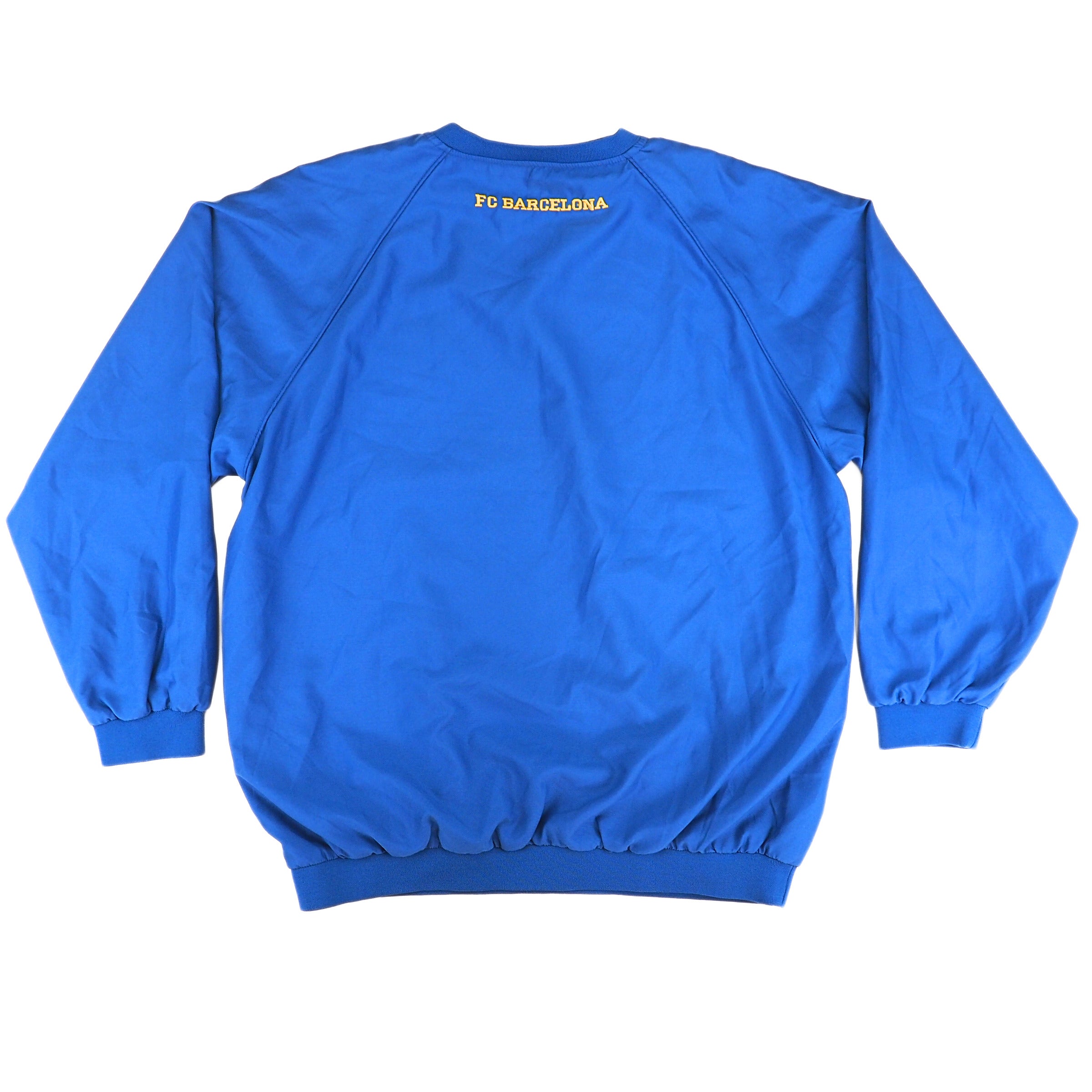 Nike Total 90 FC Barcelona Training Windbreaker Jacket Vintage 00s Large