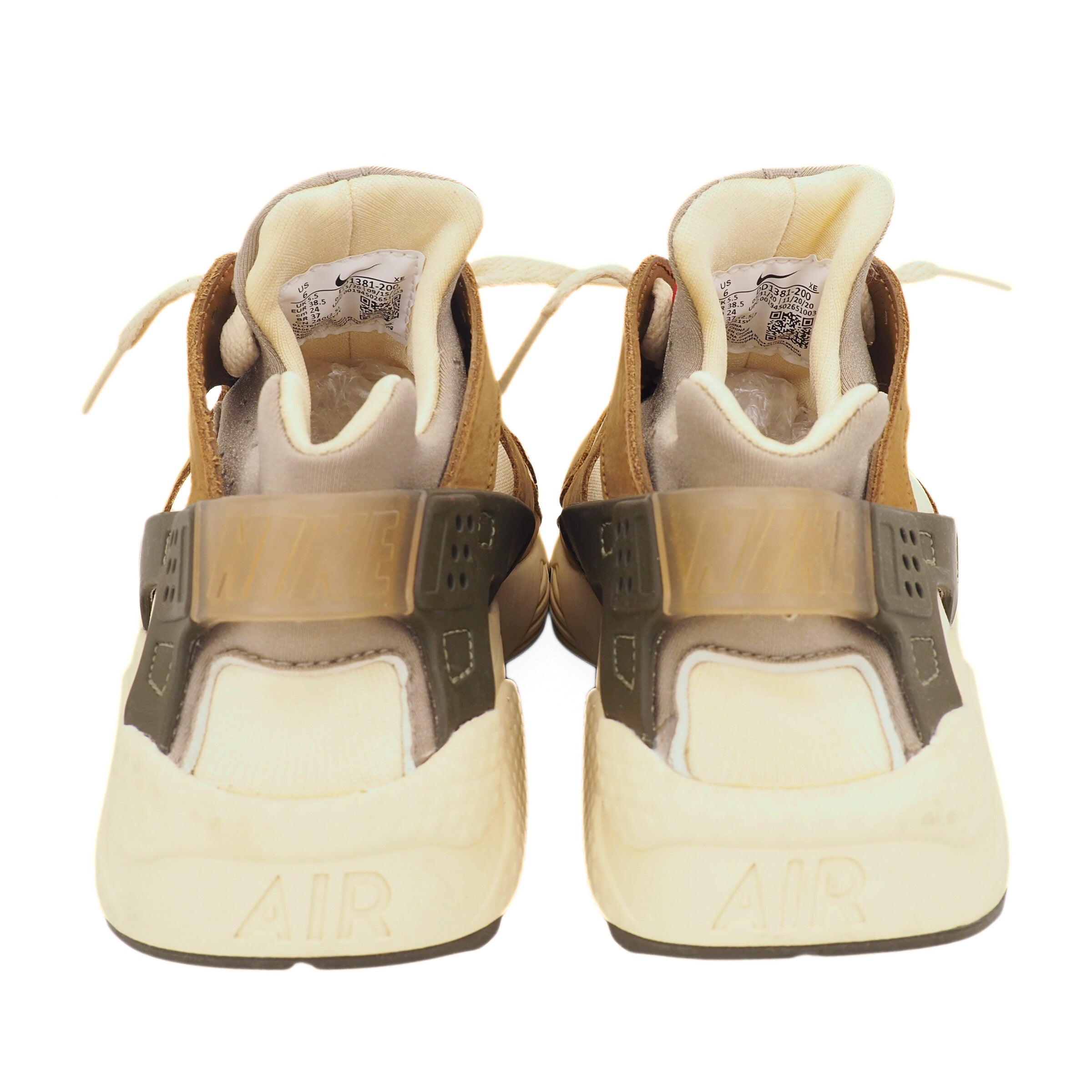 Nike x Stüssy Air Huarache LE Desert Oak DD1381-200 Mens US 6