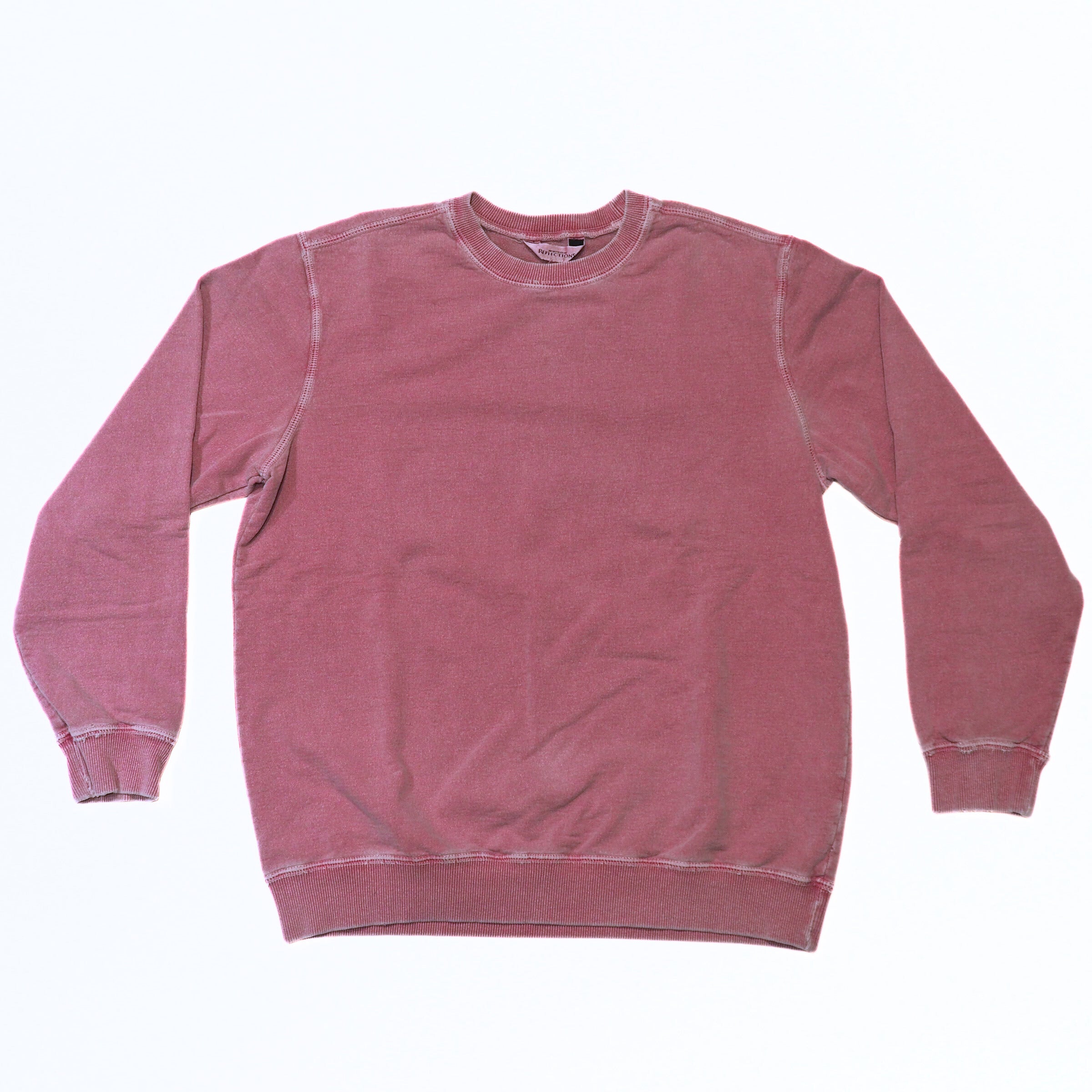 Northern Reflections Vintage Sun Bleached Crewneck Sweater Small Pink