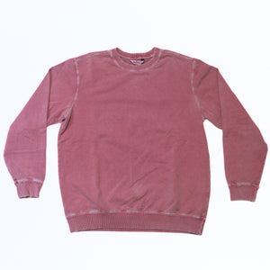 Northern Reflections Vintage Sun Bleached Crewneck Sweater Small Pink