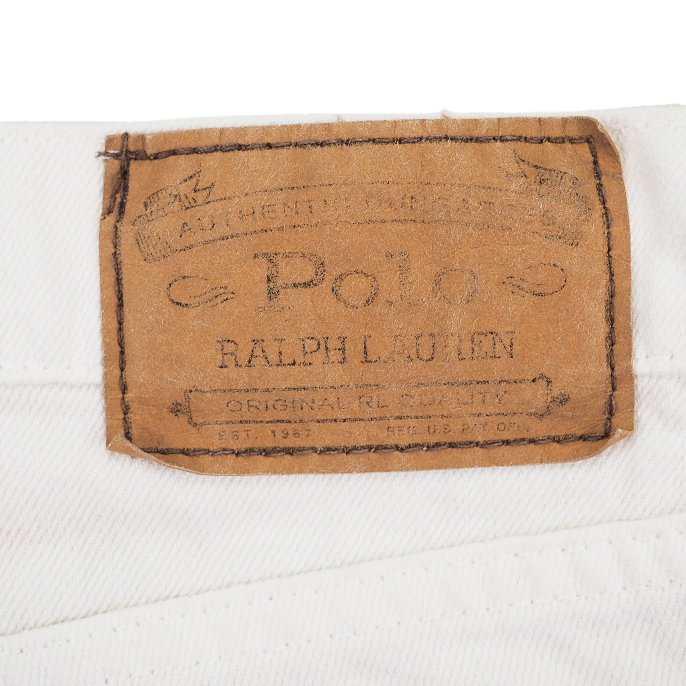 Polo by Ralph Lauren Crosby White Denim Jean Shorts 2018 W28