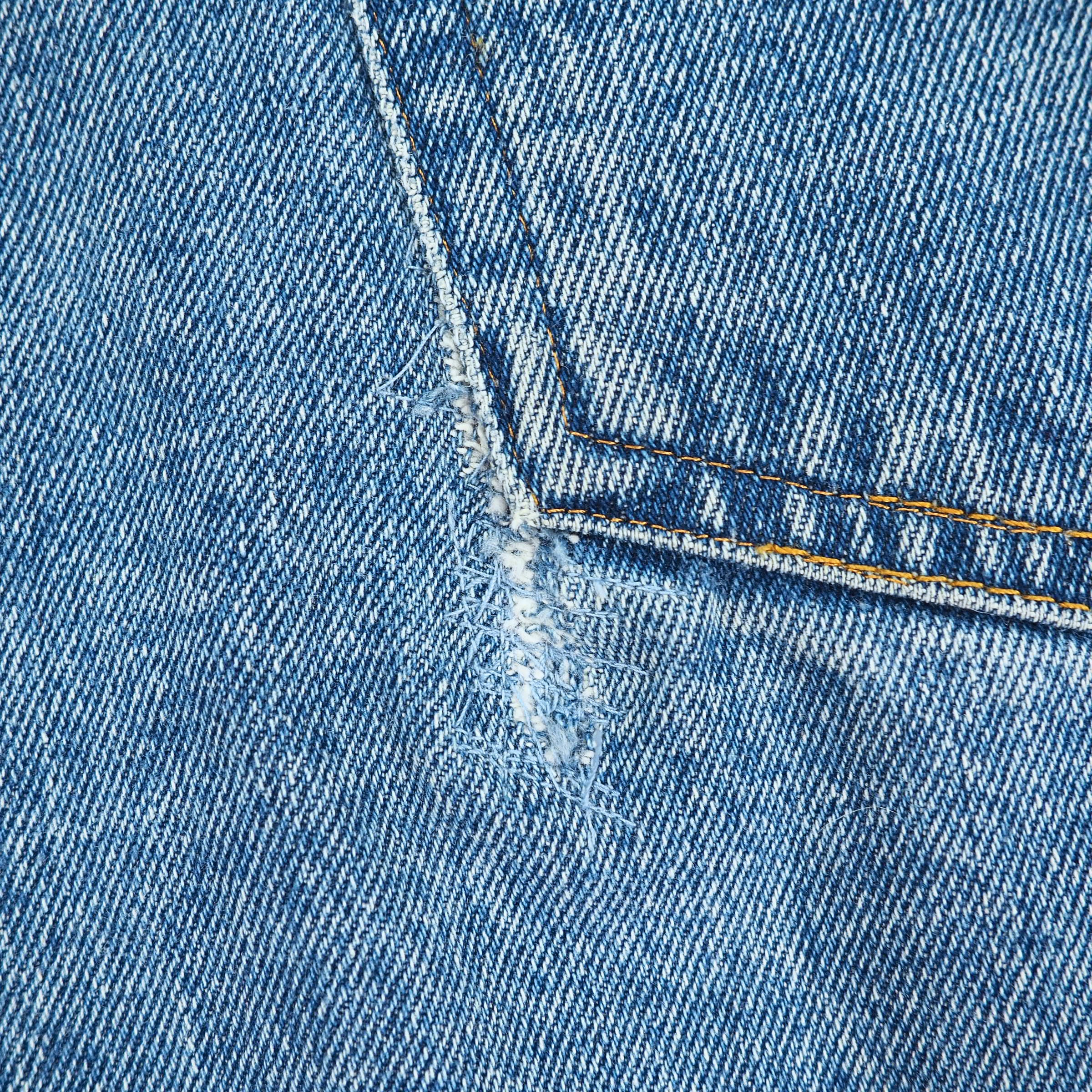 Polo by Ralph Lauren Relaxed Fit Blue Denim Jeans Vintage 90s W46 L30