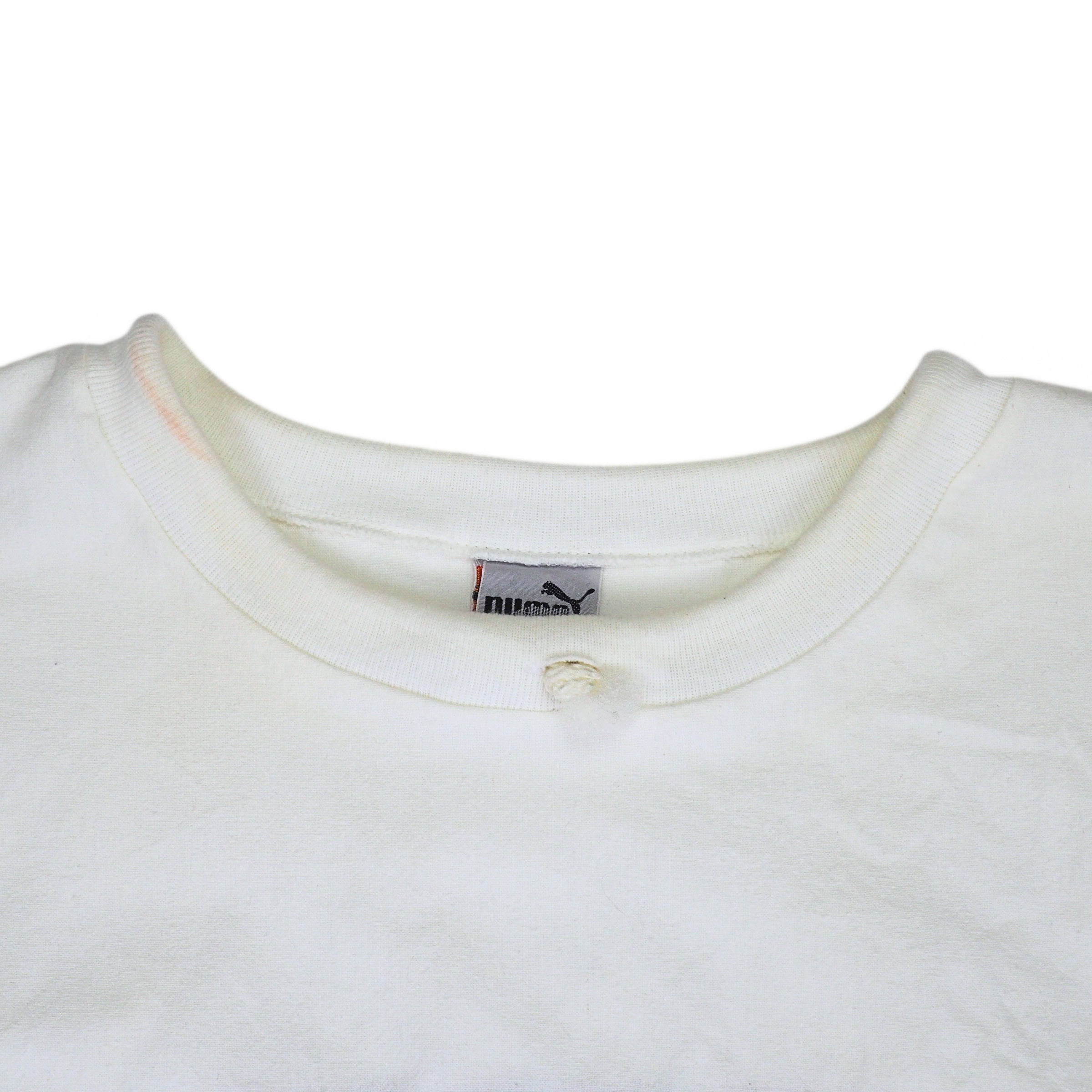 Puma Inter-Nation Lightweight 100% Cotton Sweater Vintage 90s Medium