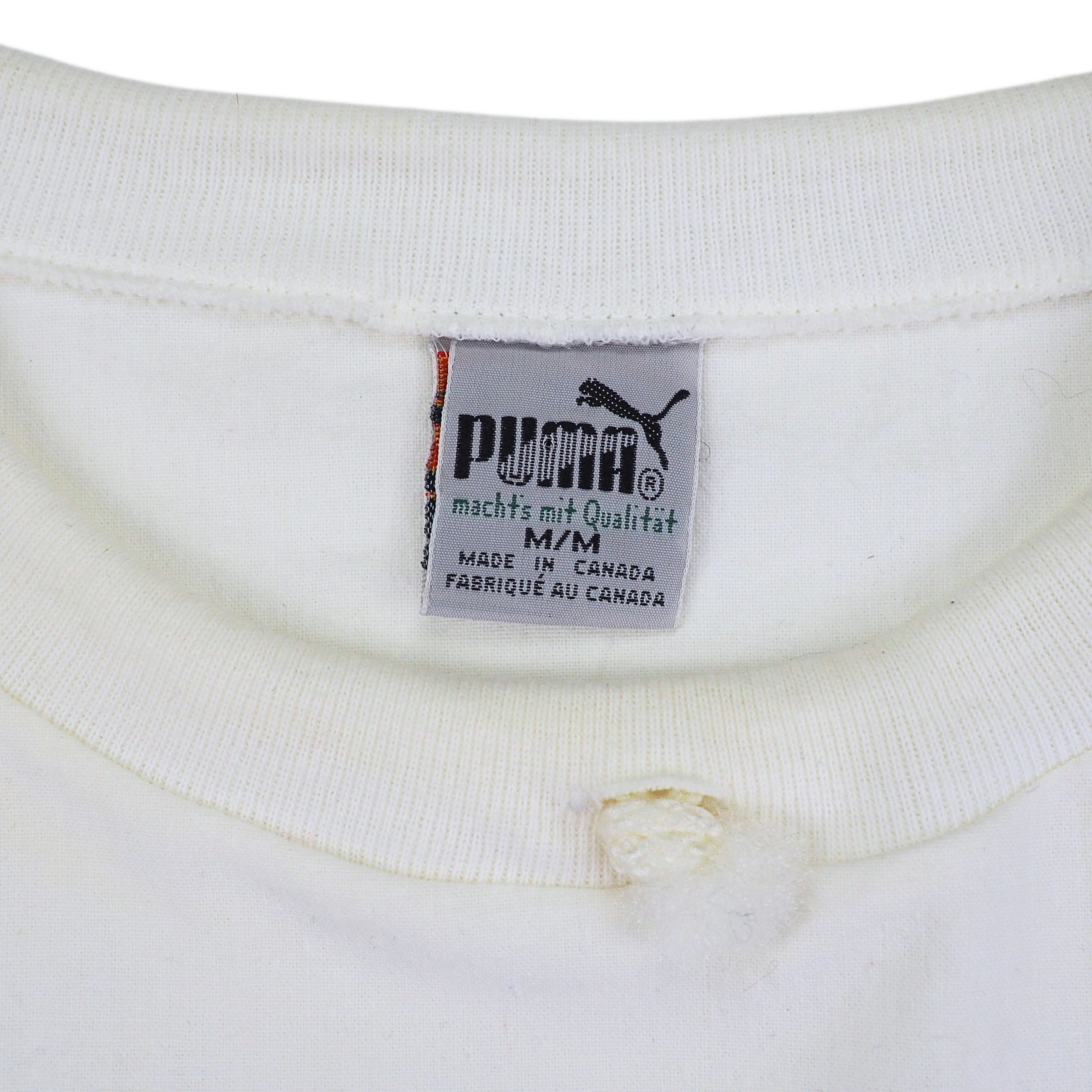 Puma Inter-Nation Lightweight 100% Cotton Sweater Vintage 90s Medium
