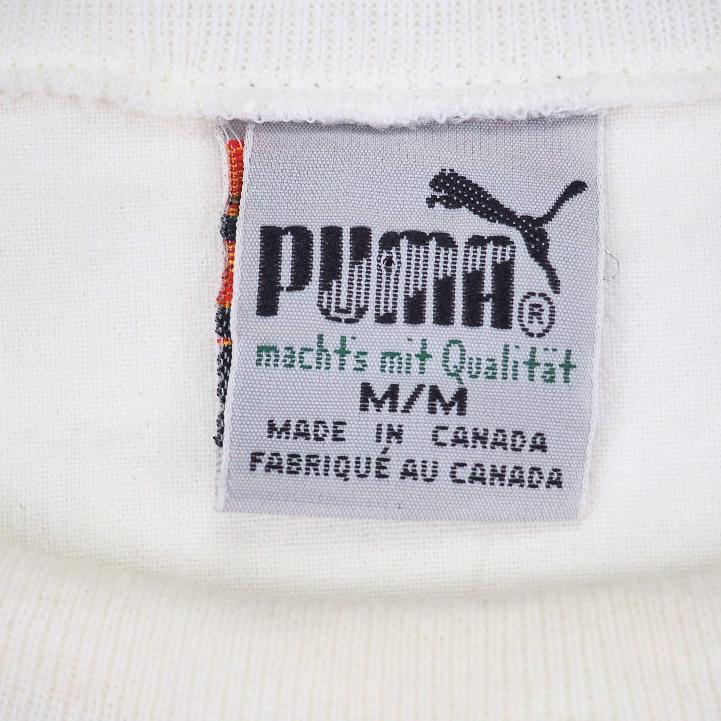 Puma Inter-Nation Lightweight 100% Cotton Sweater Vintage 90s Medium