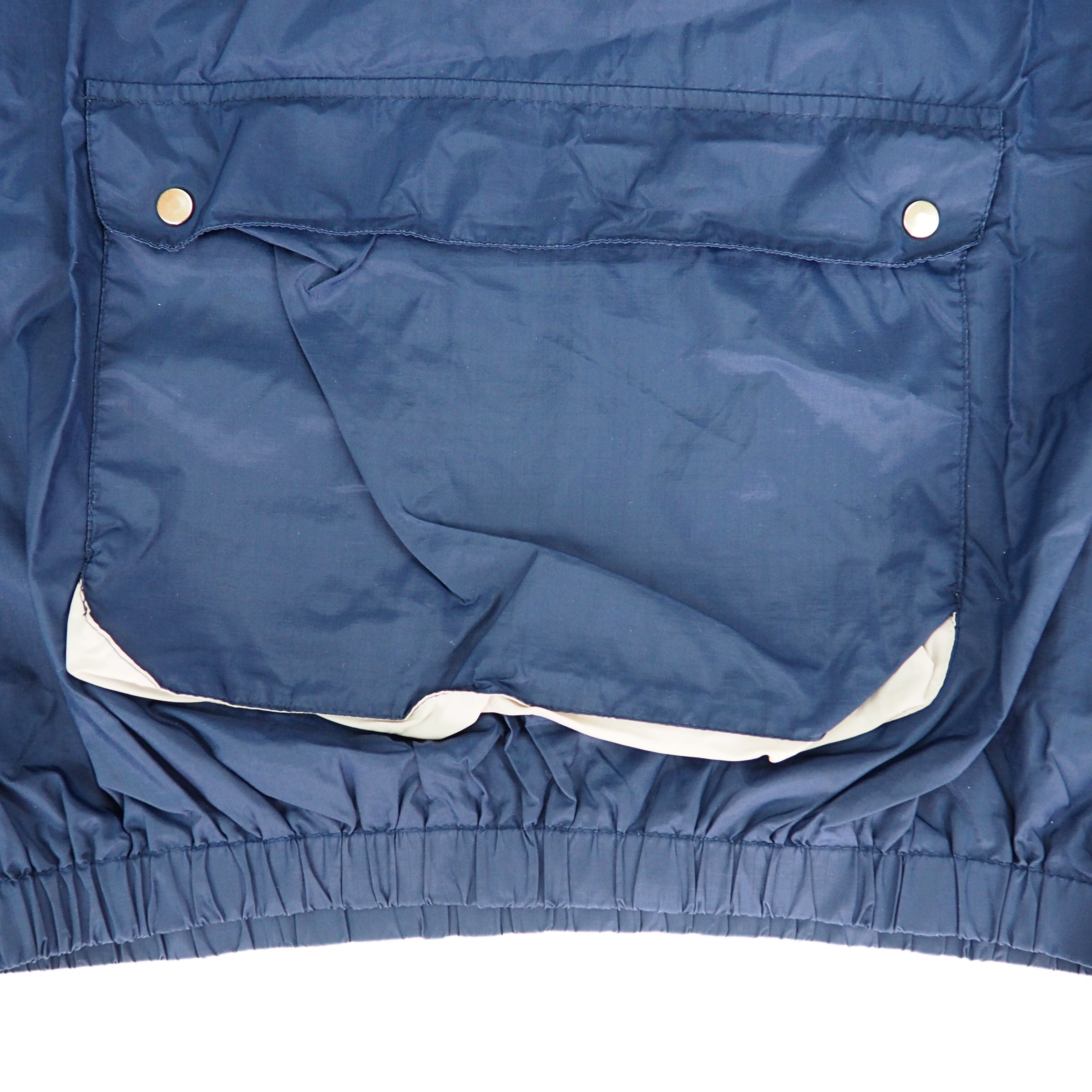 Puma Packable Quarter Zip Mock Neck Windbreaker Vintage 80s Large