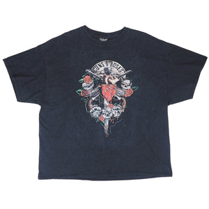 Reclaimed Vintage Guns N Roses Oversize T-Shirt Black Mens Large