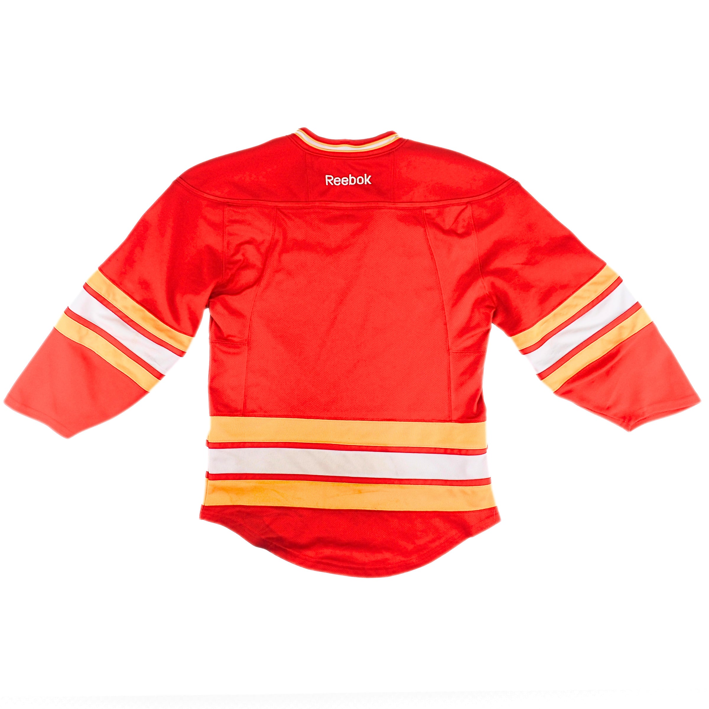 Reebok Calgary Flames NHL Practice Jersey Blank Vintage Y2K S/M