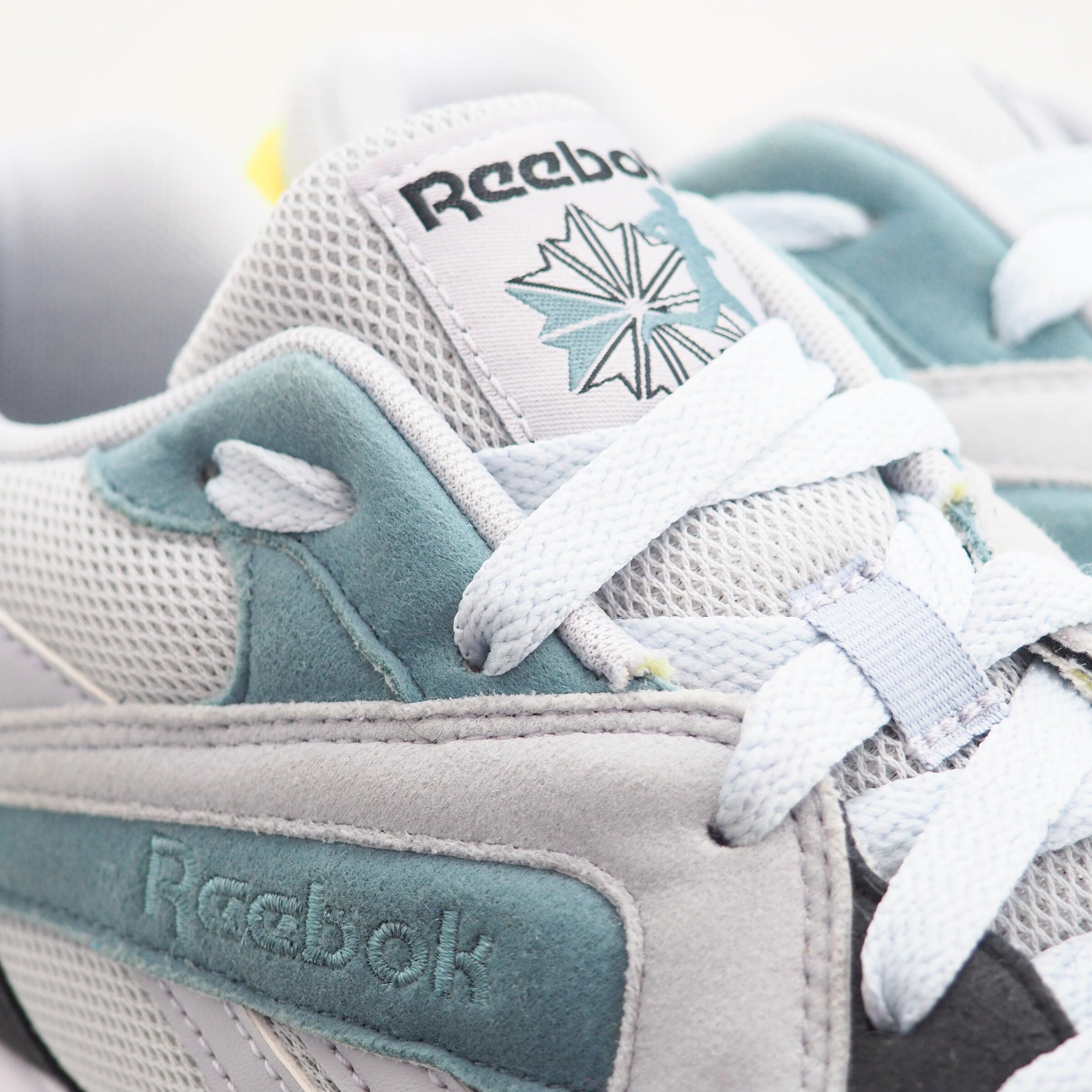 Reebok Pyro Hexalite Teal Go-Yellow DV5703 Mens US 10