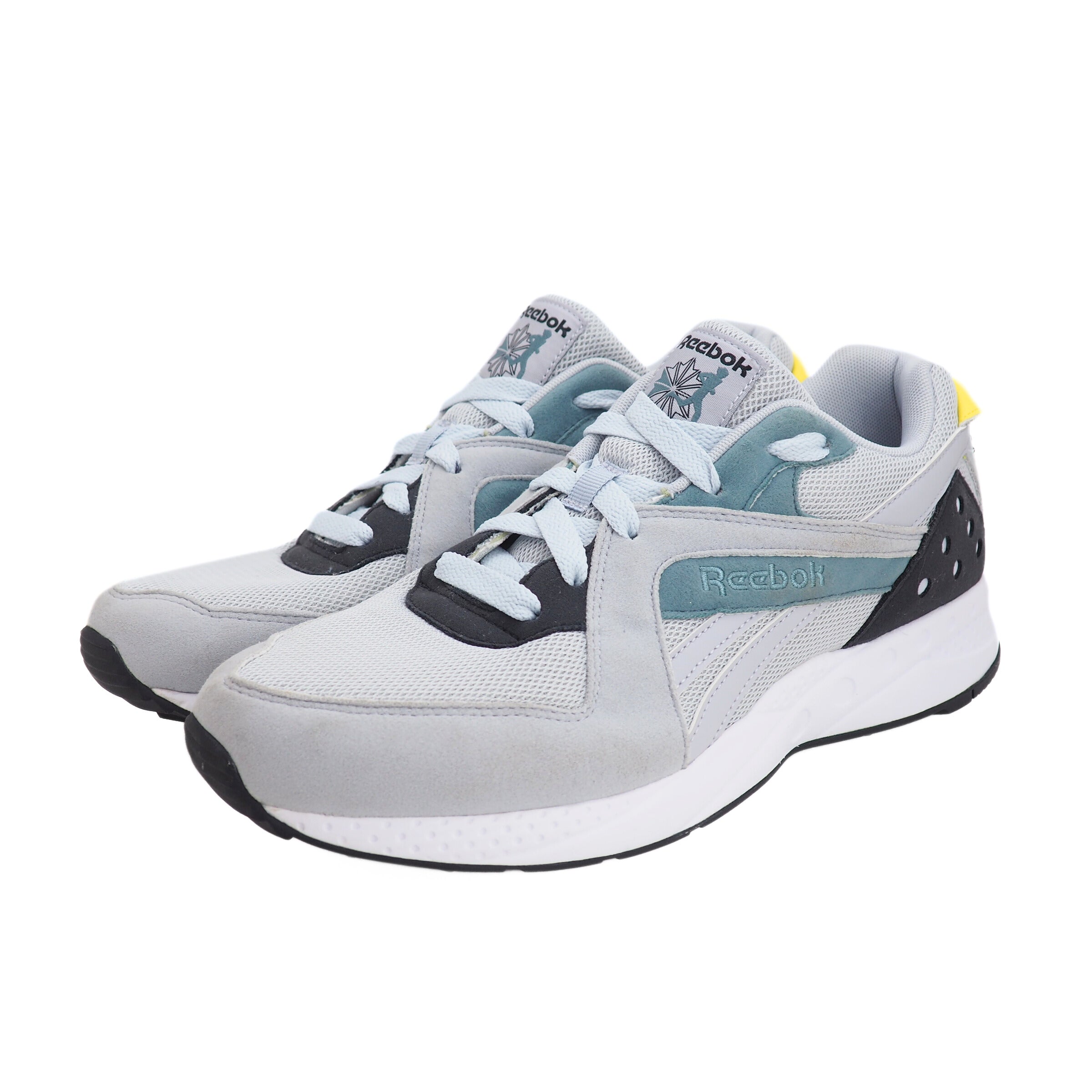 Reebok Pyro Hexalite Teal Go-Yellow DV5703 Mens US 10