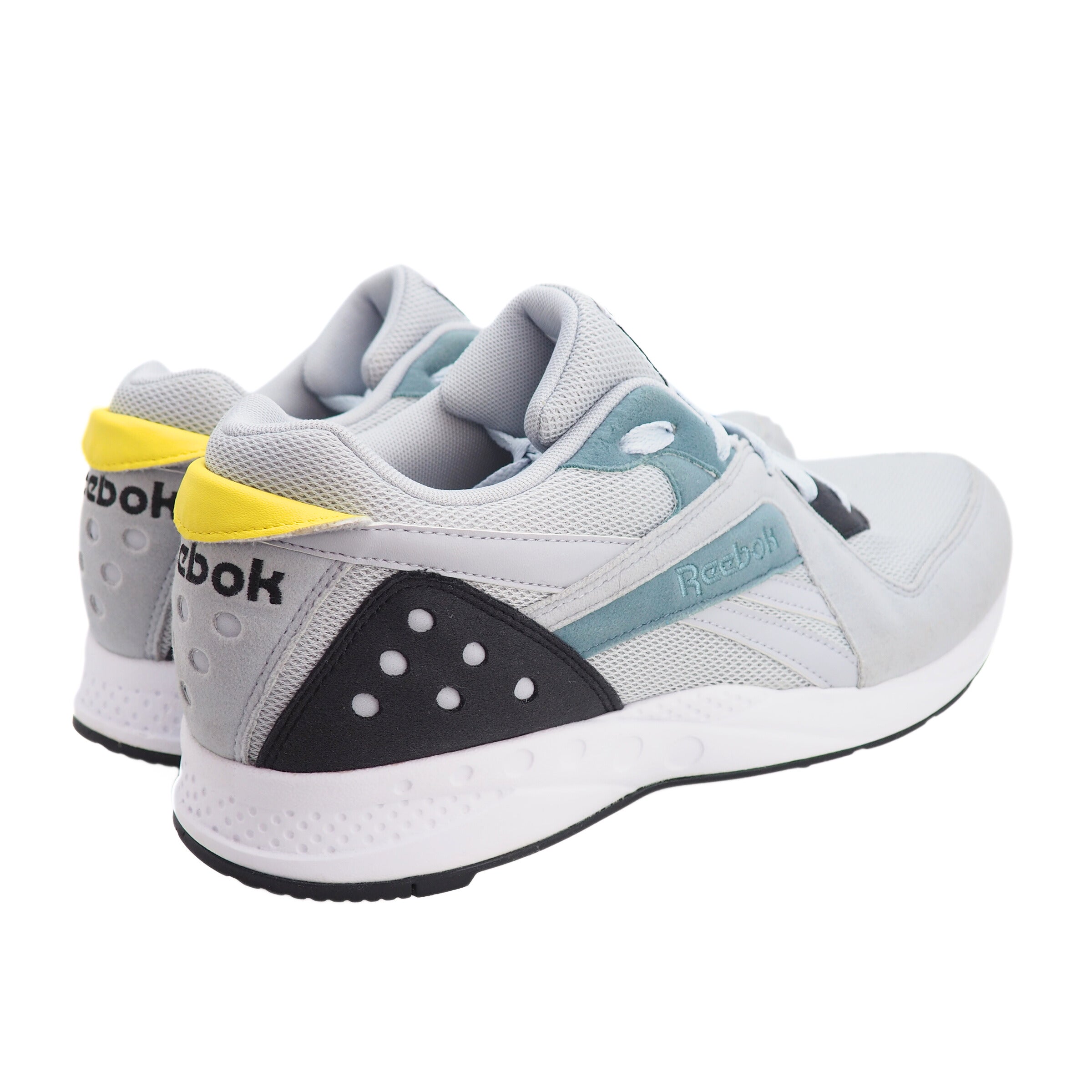 Reebok Pyro Hexalite Teal Go-Yellow DV5703 Mens US 10