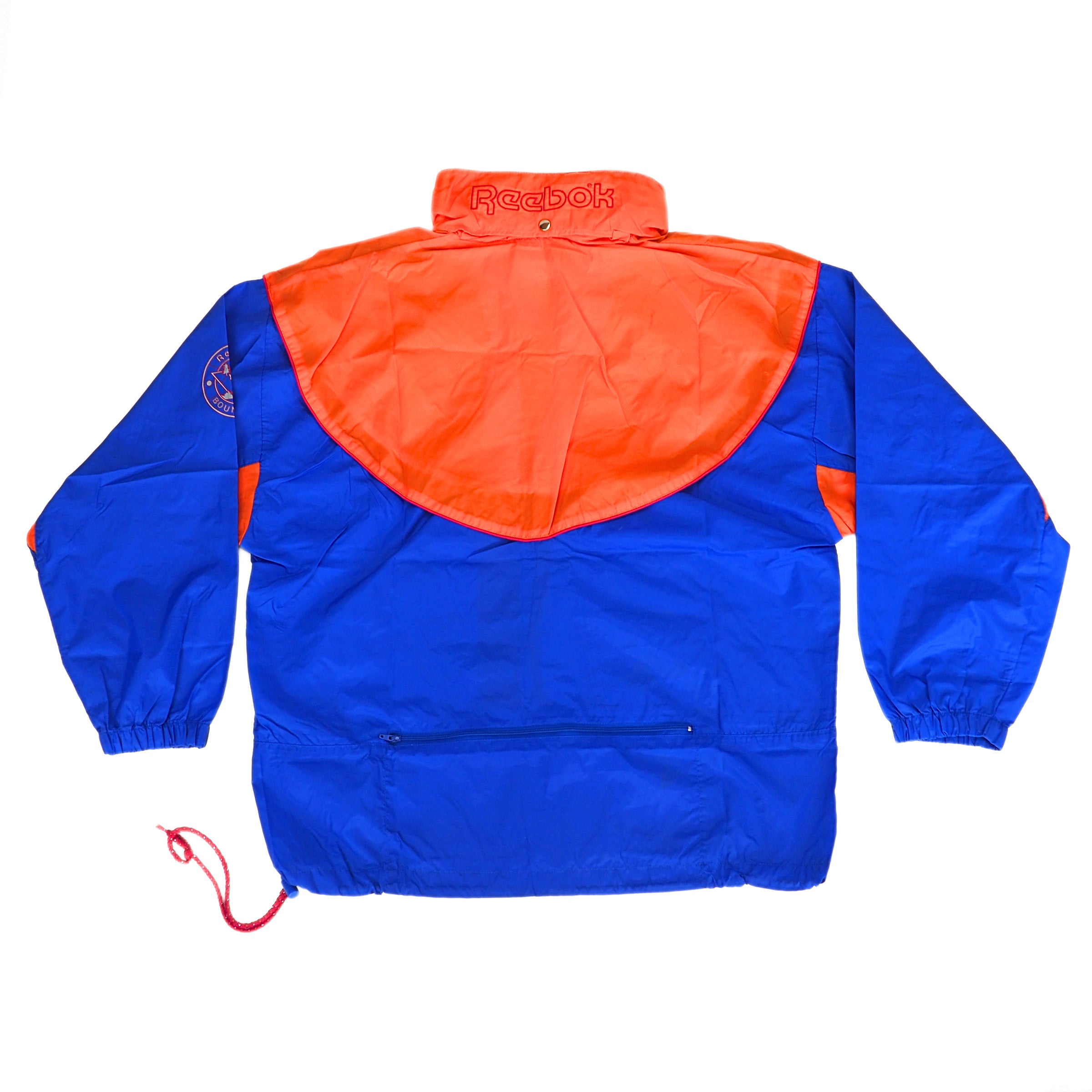 Reebok Sport Boundless Zip-Thru Anorak Windbreaker Jacket Vintage 90s Medium