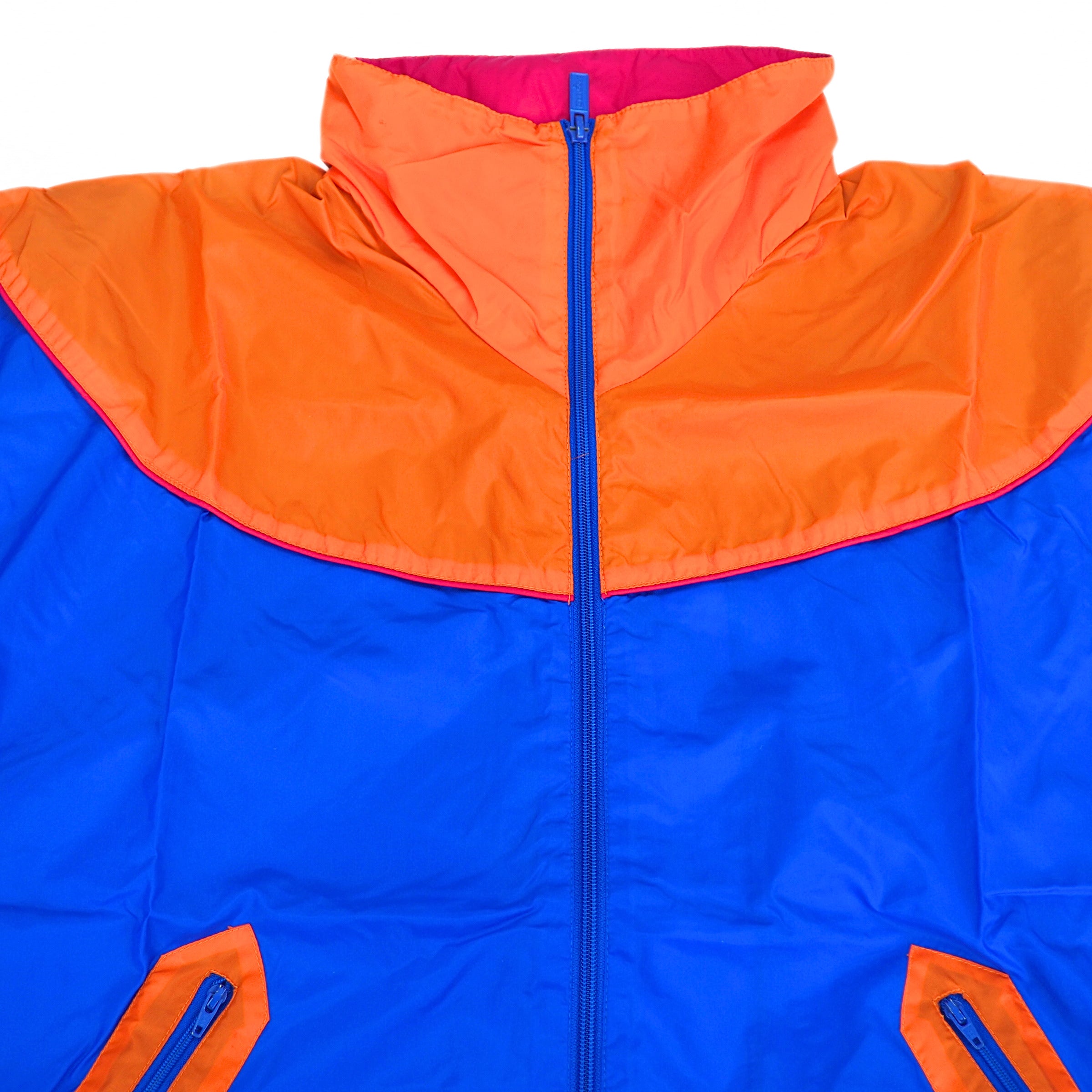 Reebok Sport Boundless Zip-Thru Anorak Windbreaker Jacket Vintage 90s Medium