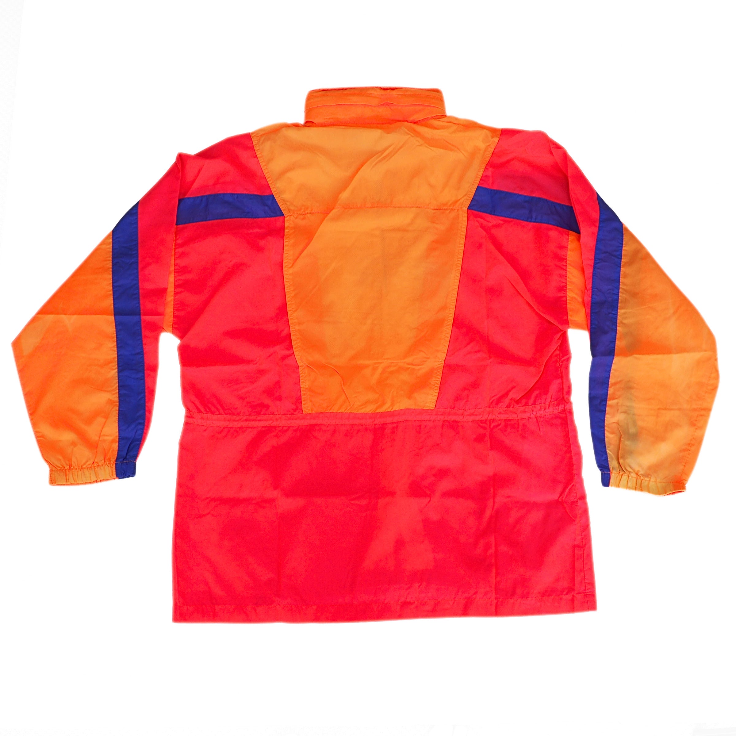 Reebok Sport Colour Block Zip-Thru Anorak Windbreaker Jacket Vintage 90s Large