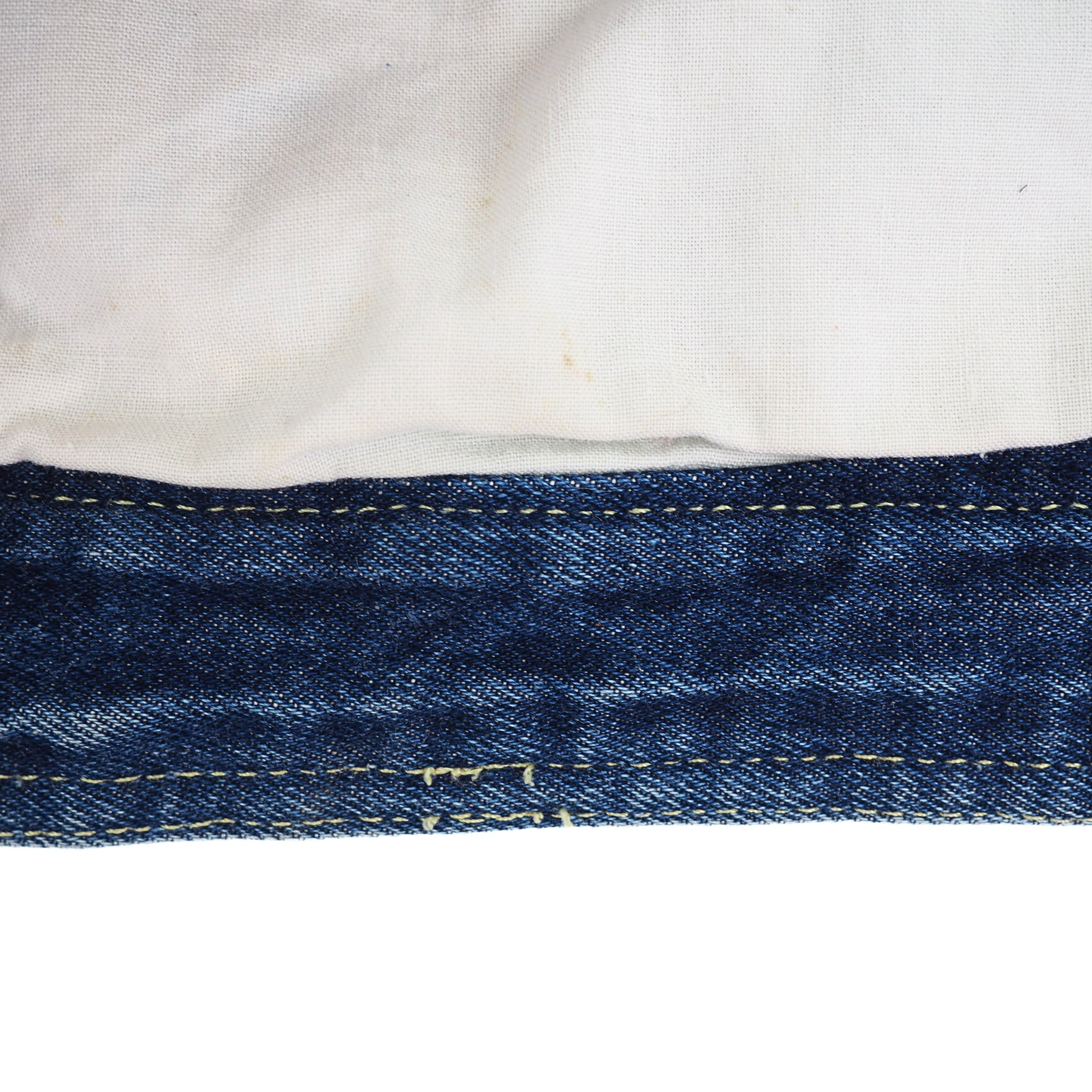 Road Runner Padded Denim Trucker Chore Jacket Vintage 80s 90s Large