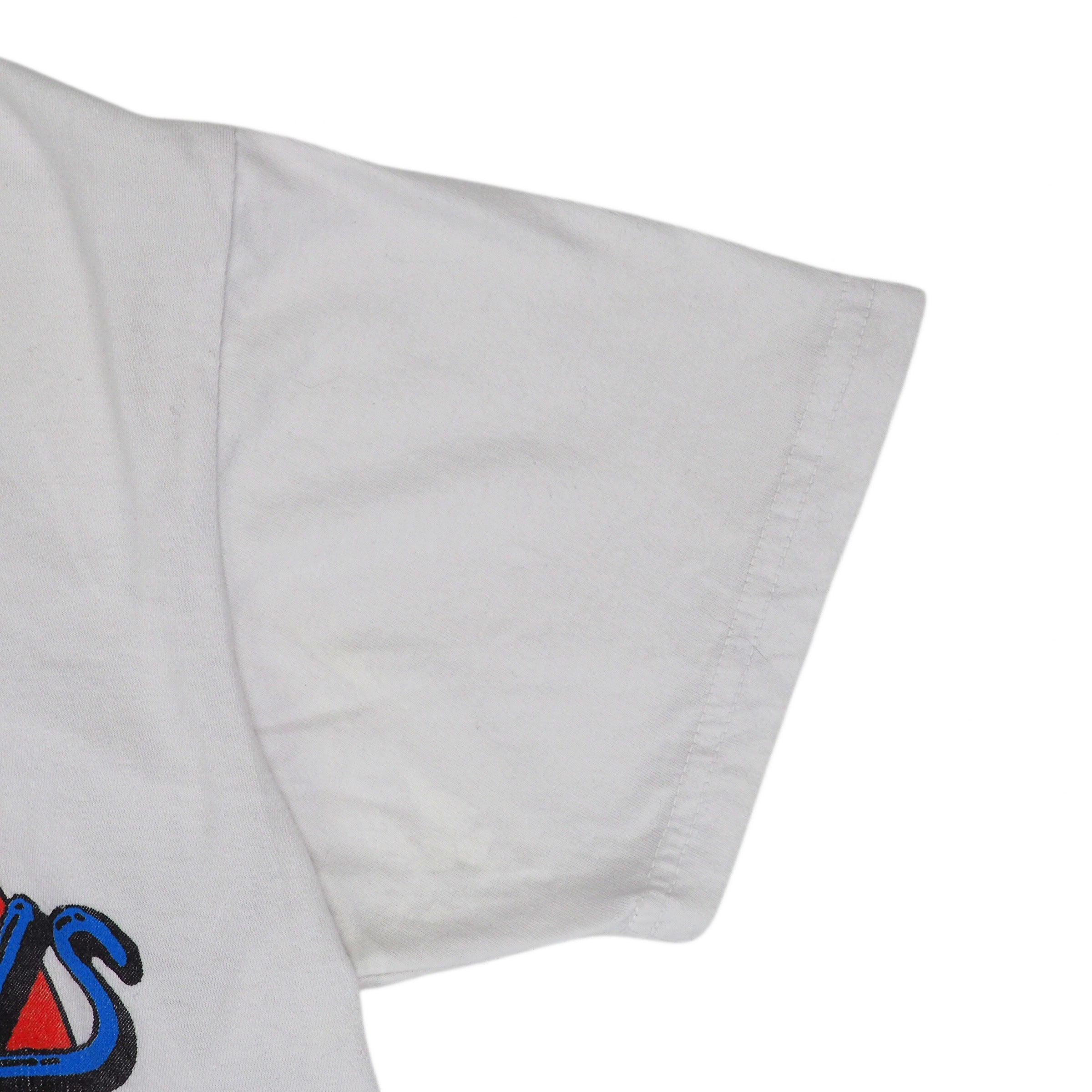 The Beach Boys 1983 Tour T-Shirt 100% Cotton White Mens Small