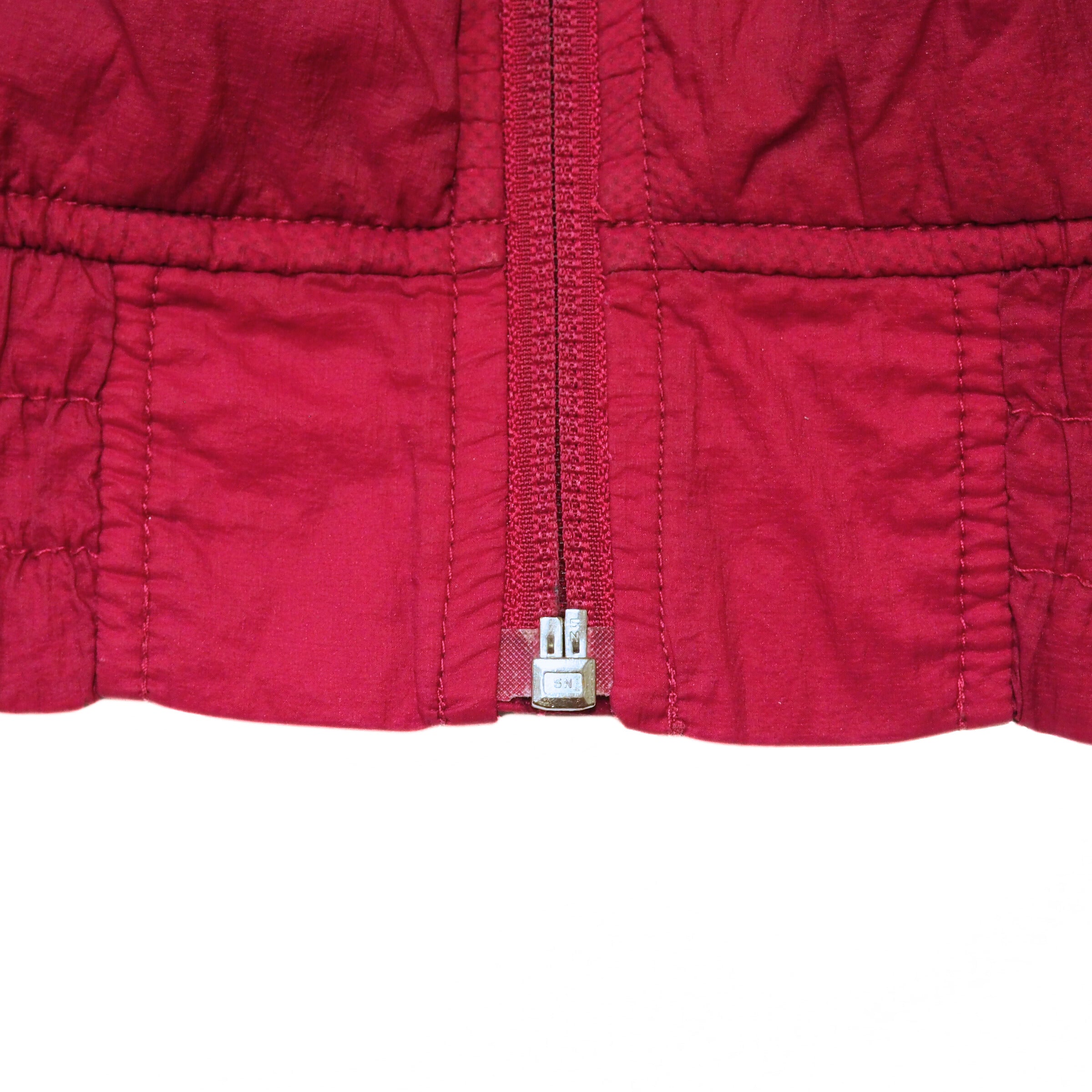 The North Face Crepe Windbreaker Rain Jacket Bordeaux Womens Medium