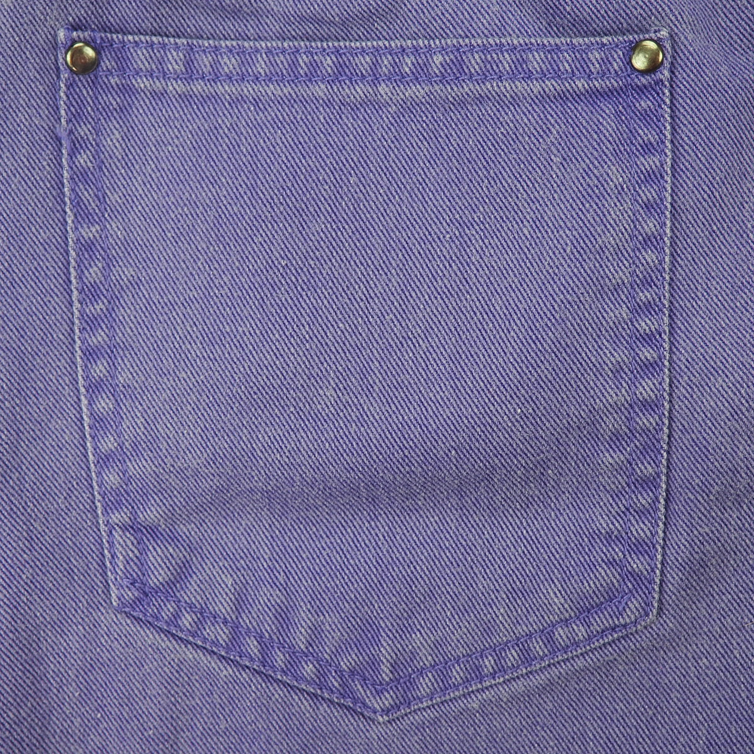 Together Lilac Embroidered High Waist Mom Jeans Vintage 90s Size 12