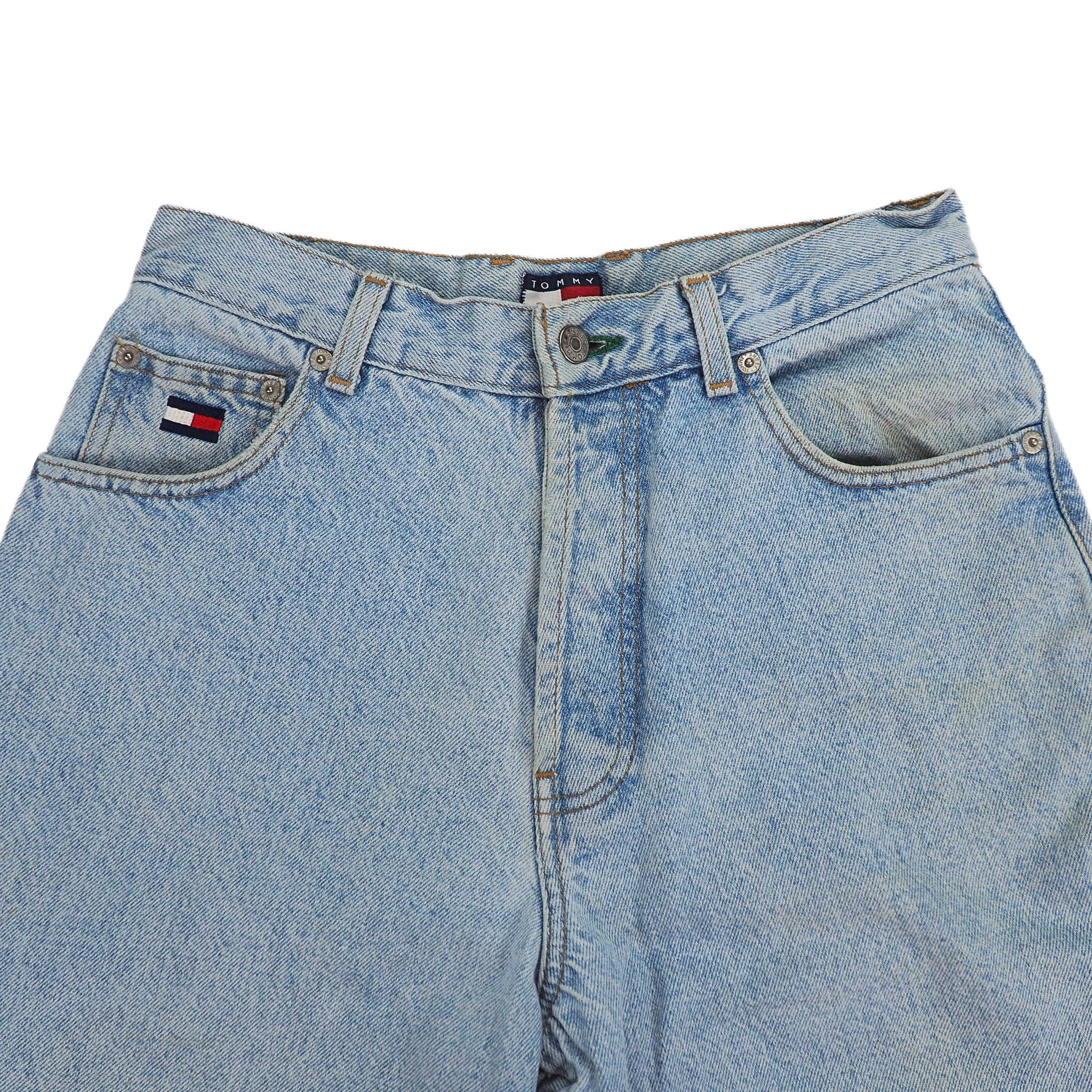 Tommy Hilfiger Uptown Blue Denim Jeans Vintage 90s W30 L32
