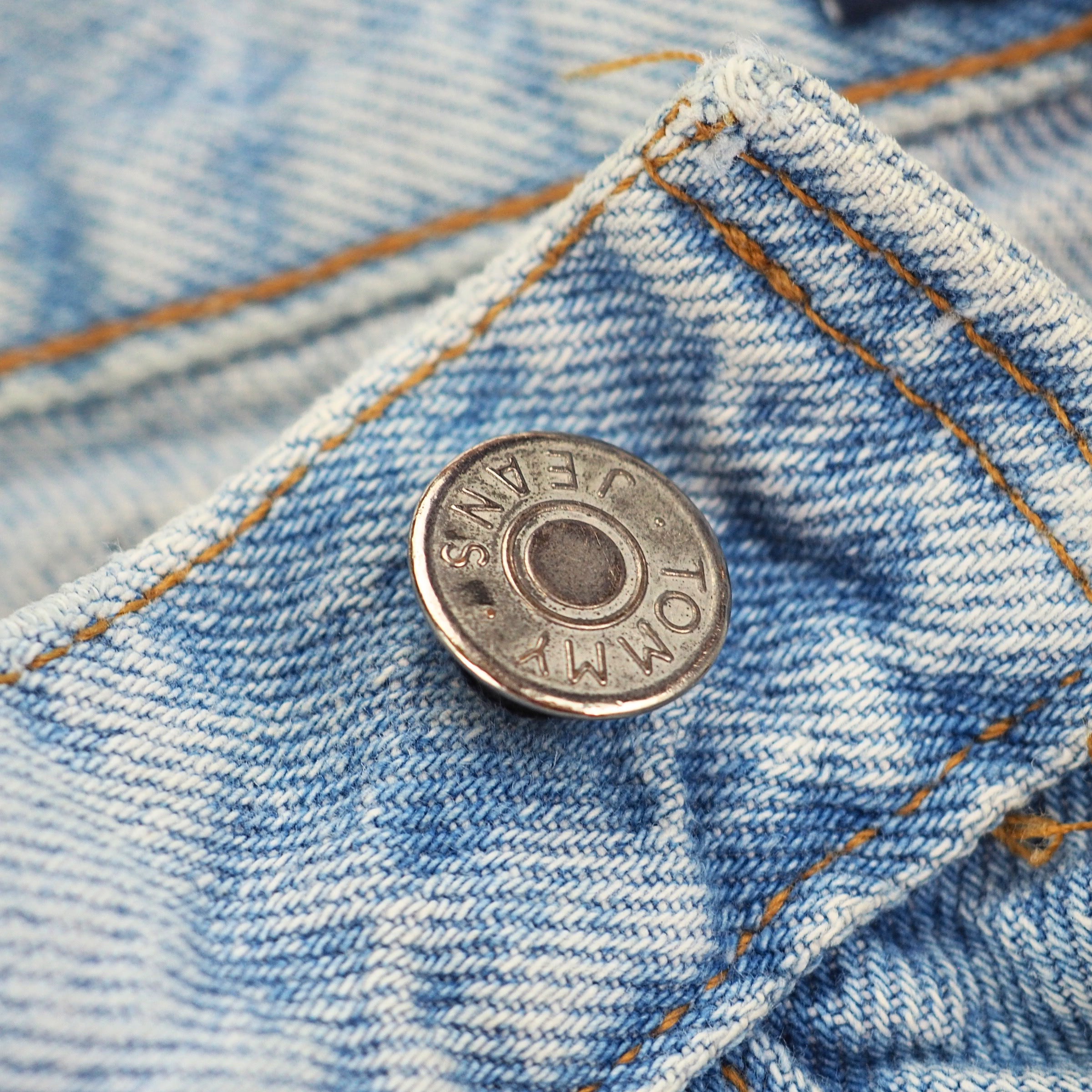 Tommy Hilfiger Uptown Blue Denim Jeans Vintage 90s W30 L32