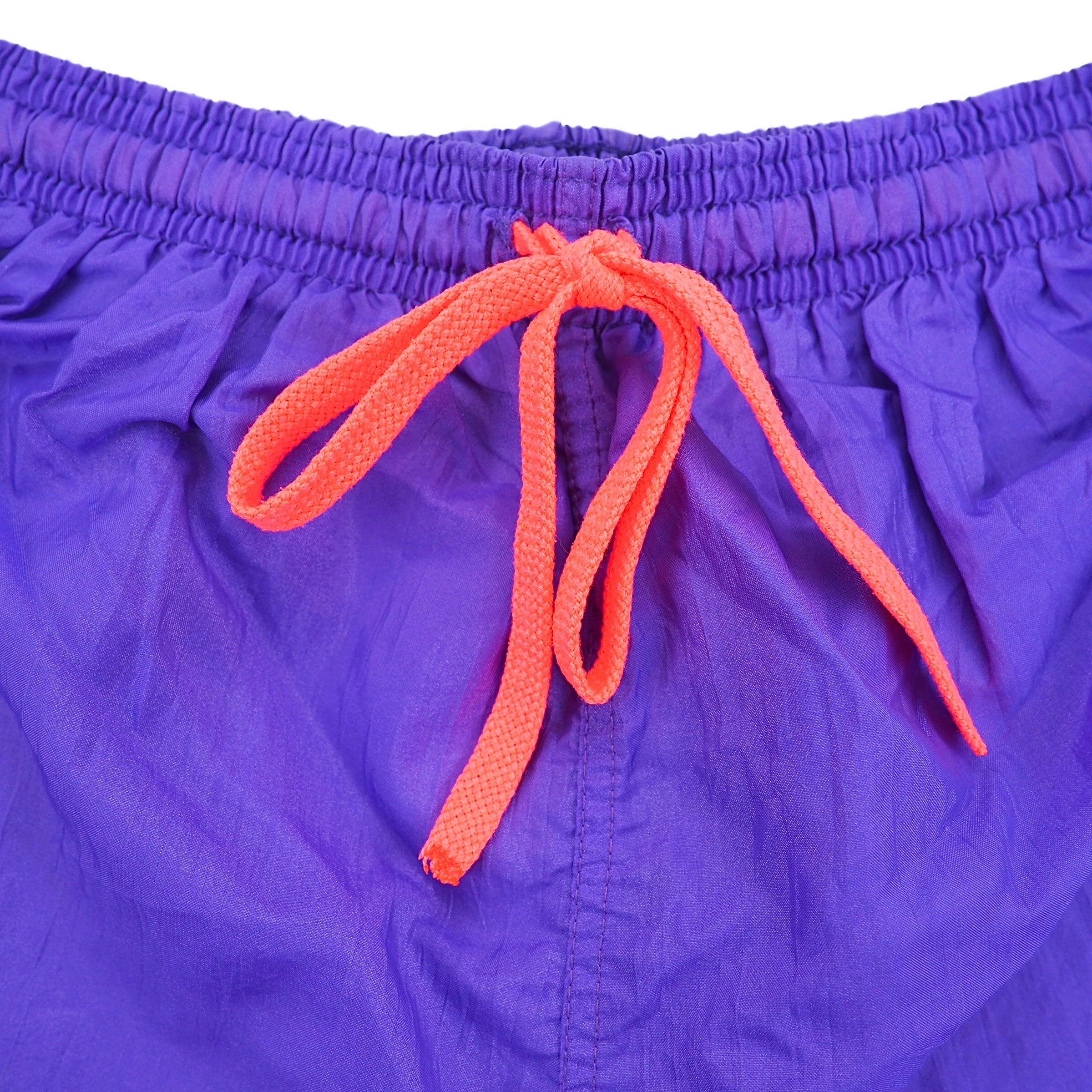 Umbro Shell Crepe Shorts Purple Hot Pink Vintage 90s Made in USA Medium