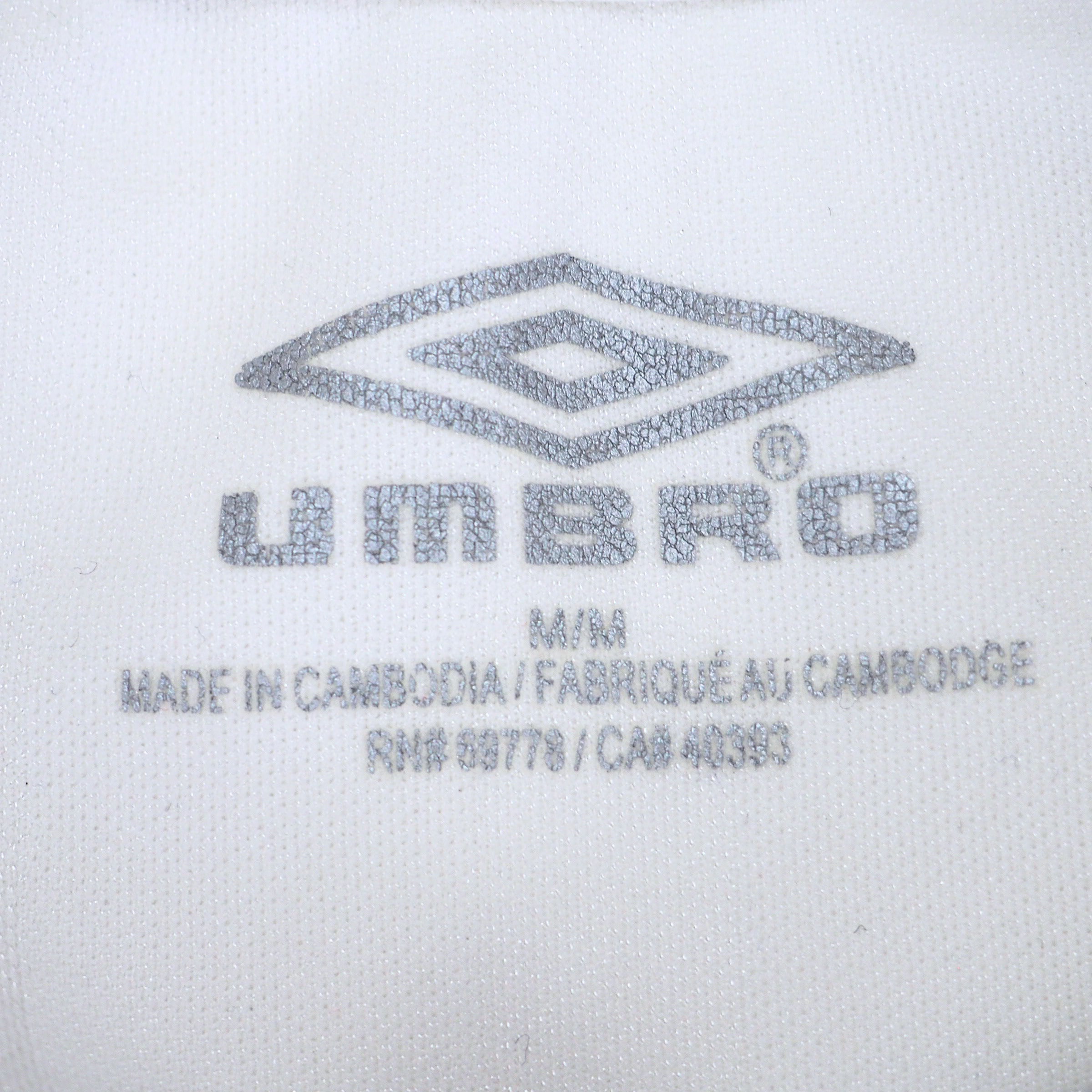 Umbro 2000s England Home Style Soccer Training Jersey Blank Y2K Vintage Medium