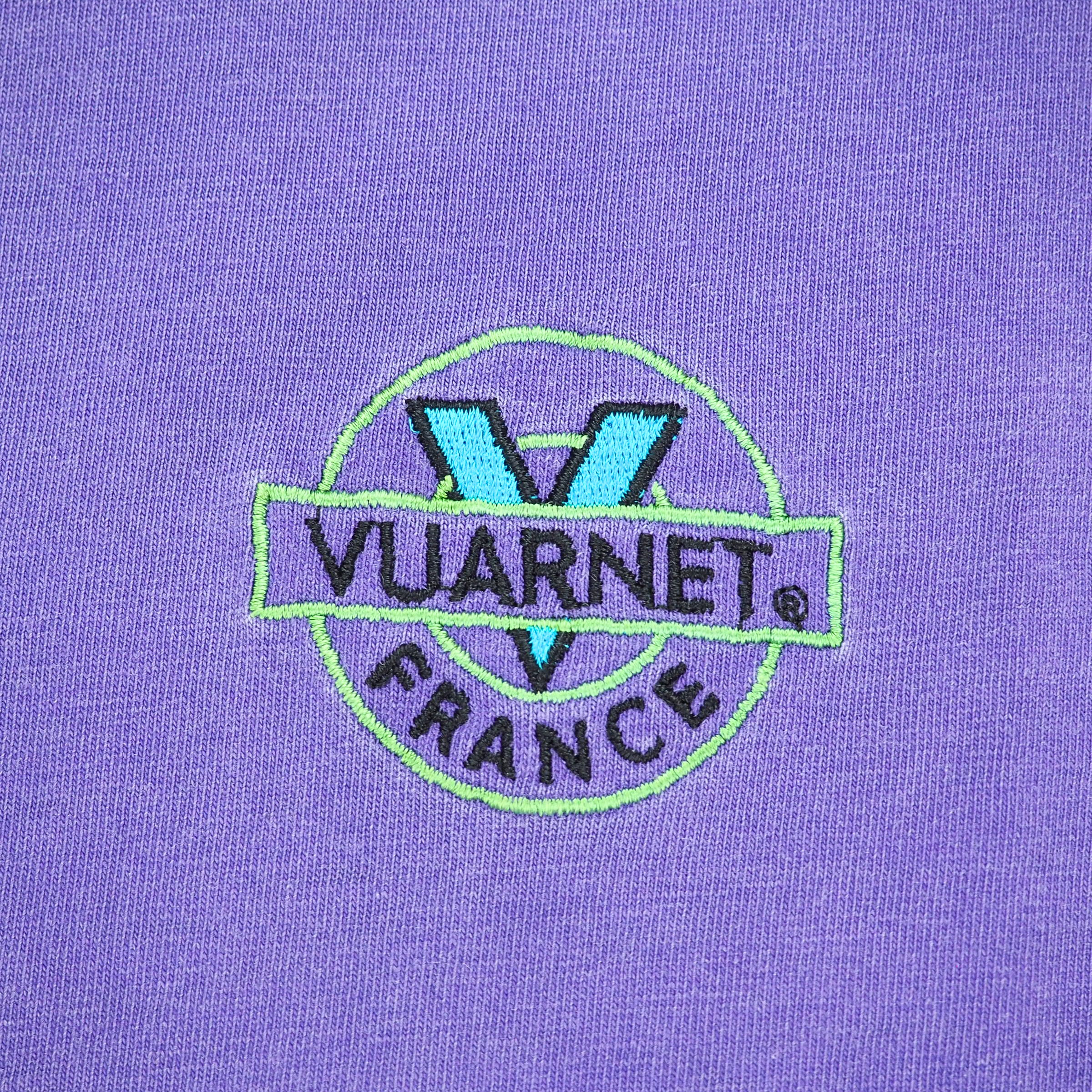 Vuarnet France by Lancot Single Stitch Vintage 90s T-Shirt Lavender Small