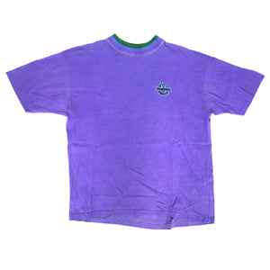 Vuarnet France by Lanctot Single Stitch Vintage 90s T-Shirt Lavender Small
