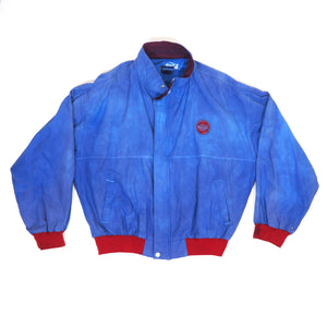 Pieces by Jake Custom Indigo Dyed Coca-Cola Jacket 90s Vintage Mens XL