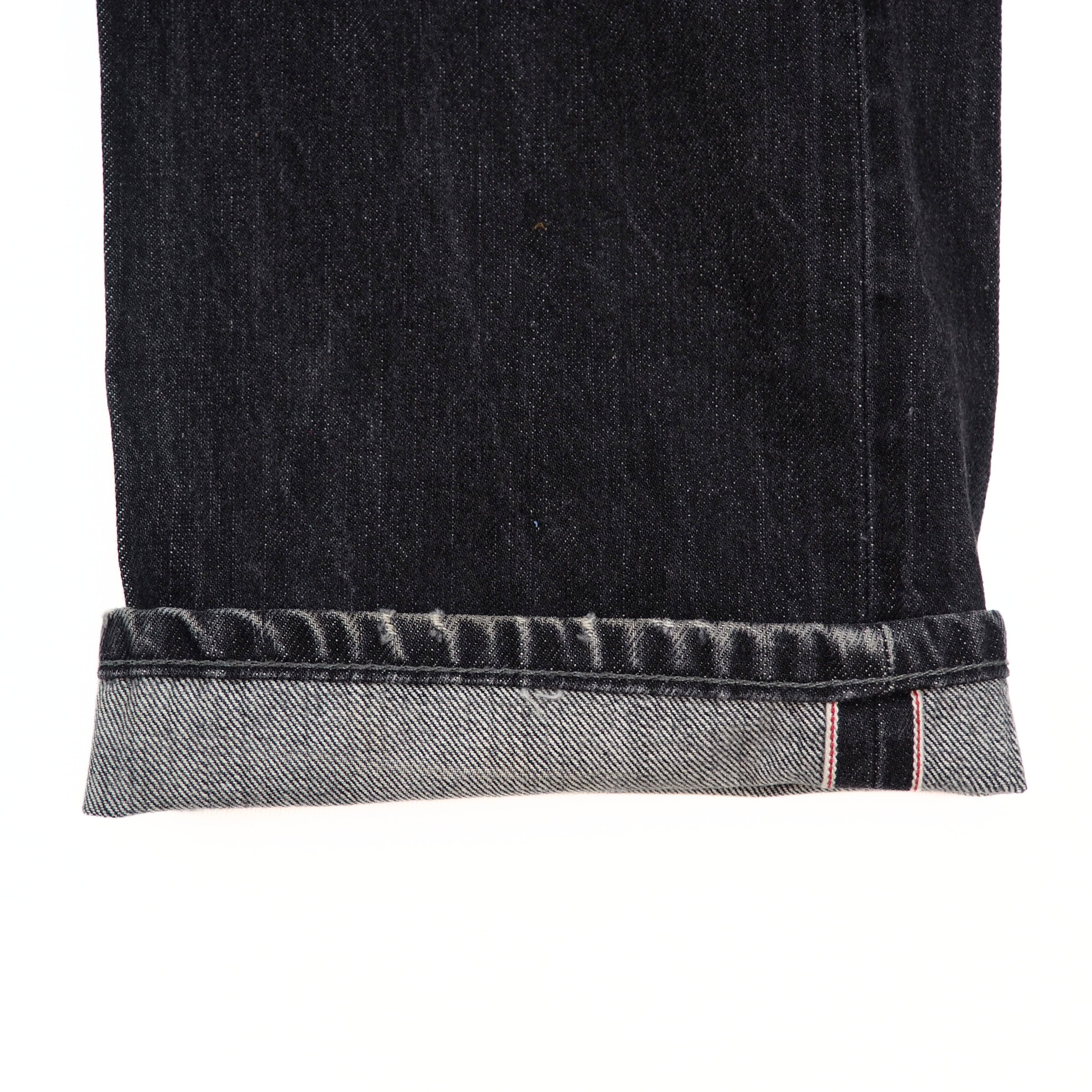 Naked & Famous Slim Guy Japanese Selvedged Denim Jeans Mens W33 L34
