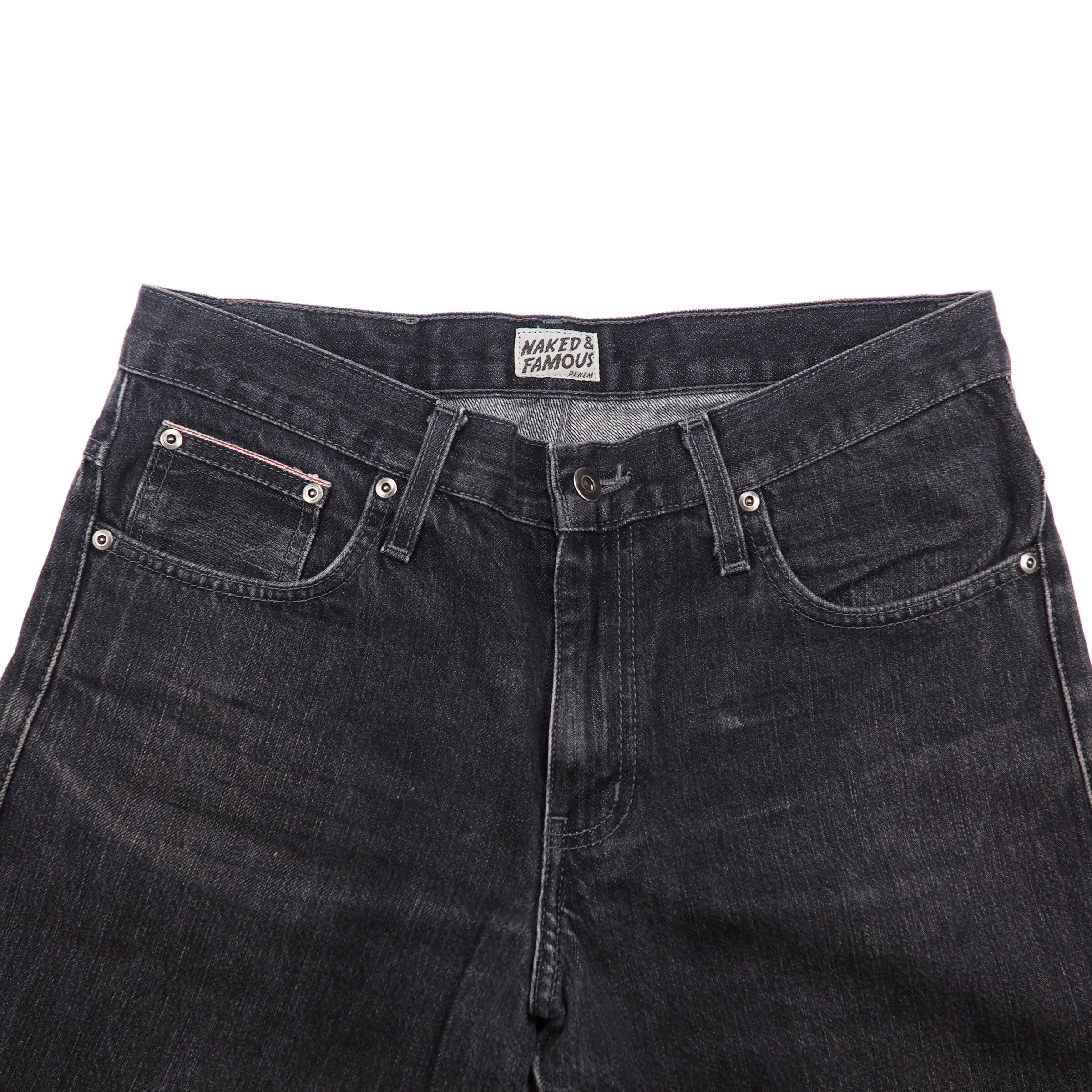 Naked & Famous Slim Guy Japanese Selvedged Denim Jeans Mens W33 L34
