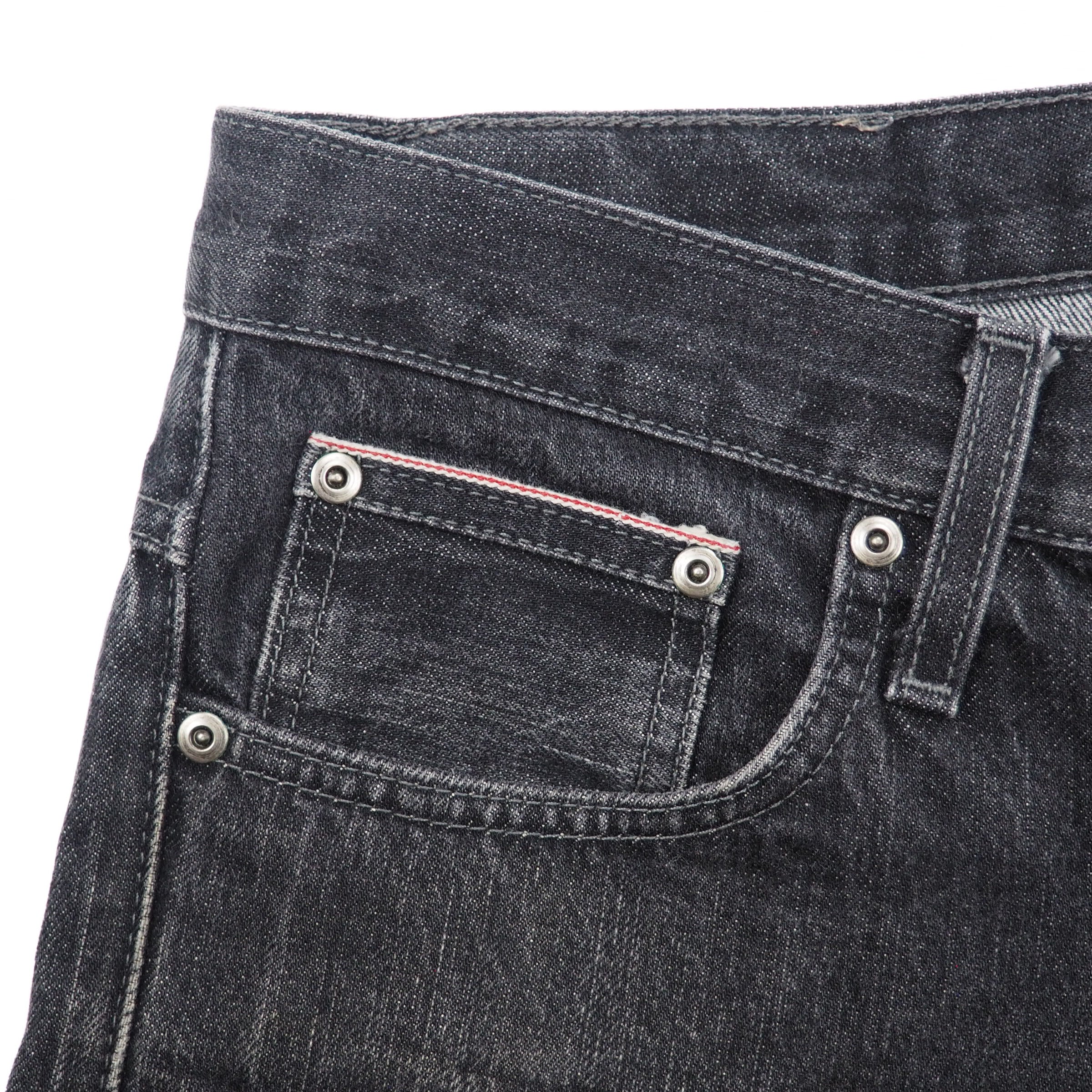 Naked & Famous Slim Guy Japanese Selvedged Denim Jeans Mens W33 L34
