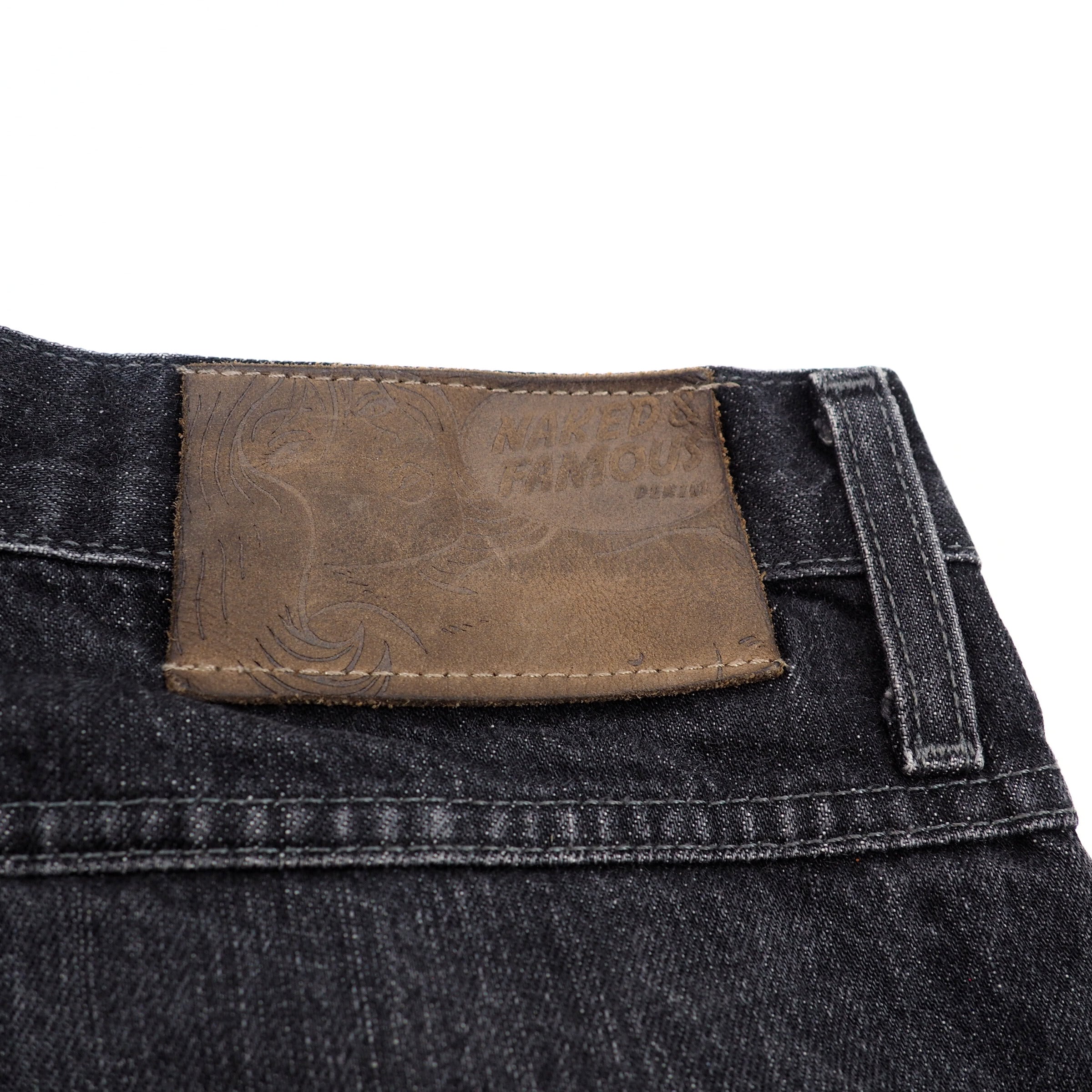 Naked & Famous Slim Guy Japanese Selvedged Denim Jeans Mens W33 L34