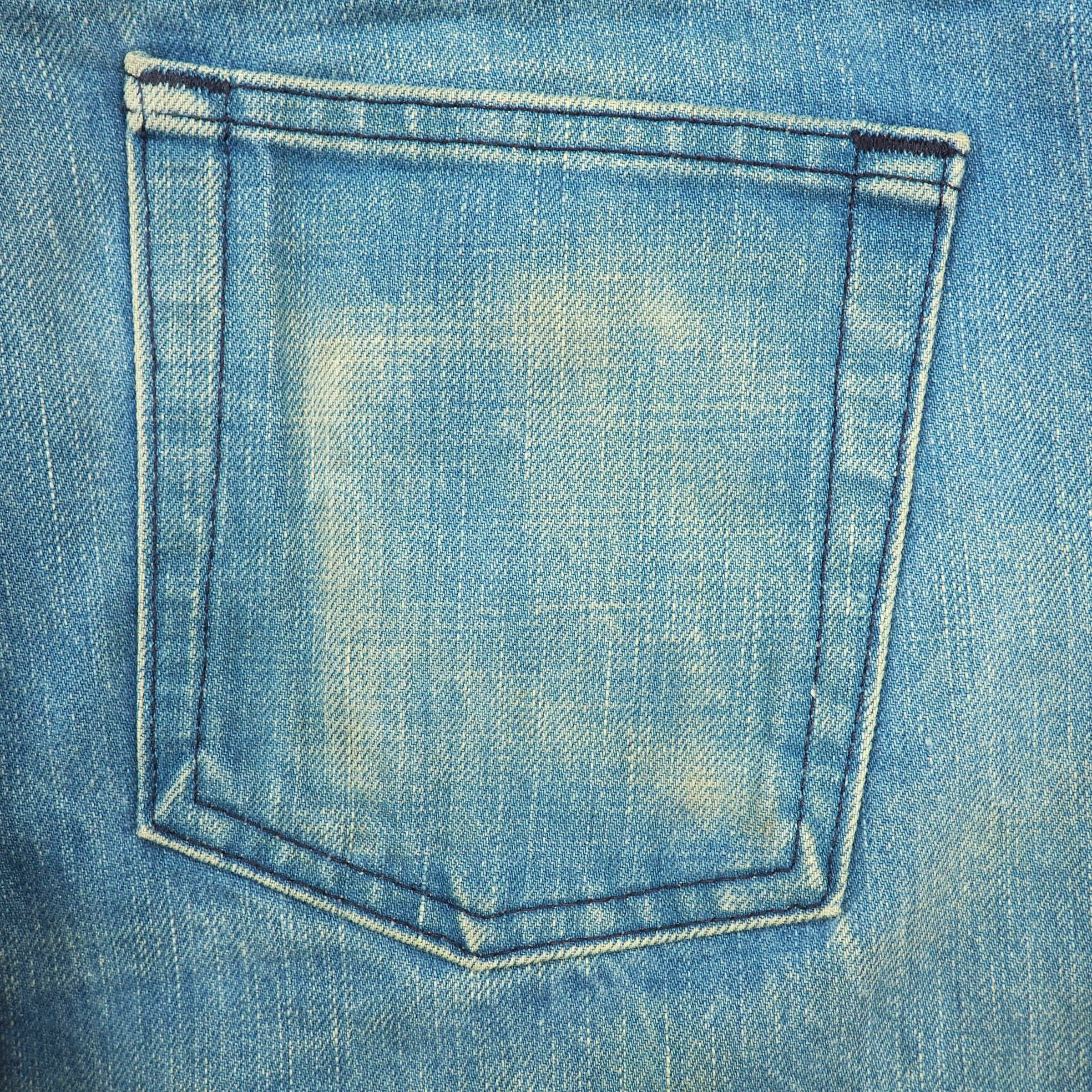 Naked & Famous Weird Guy Japanese Selvedged Denim Jeans Mens W33 L34