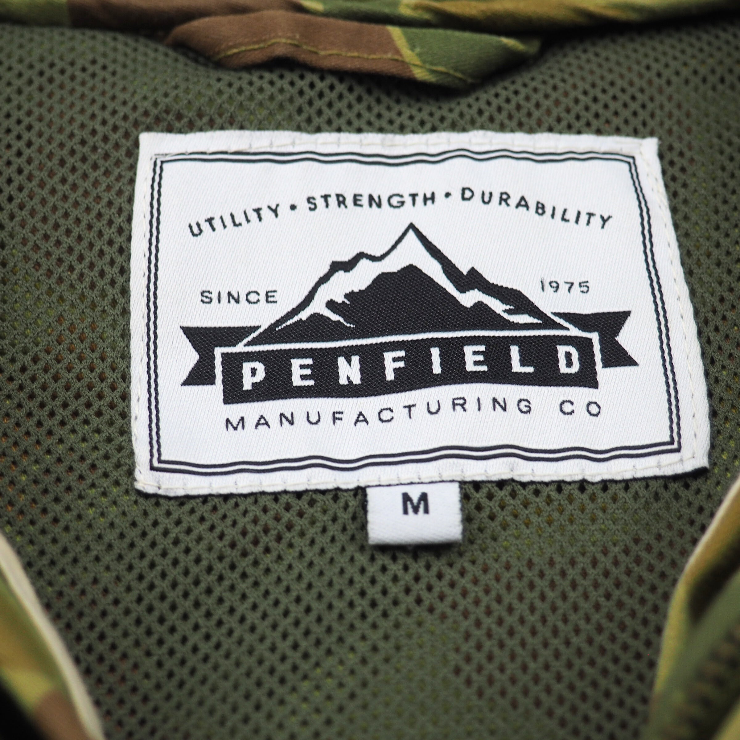 Penfield 100% Cotton Desert Camo Hooded Parka Jacket Mens Medium