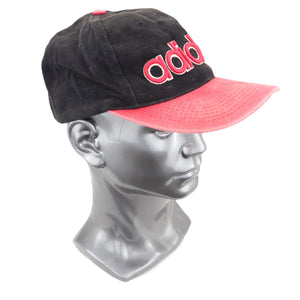 Adidas Embroidered Spellout Snap Back Ball Cap Authentic Vintage OSFA