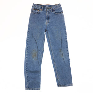 Calvin Klein Faded Blue Denim Jeans Vintage Wash 100% Cotton Kids Size 10
