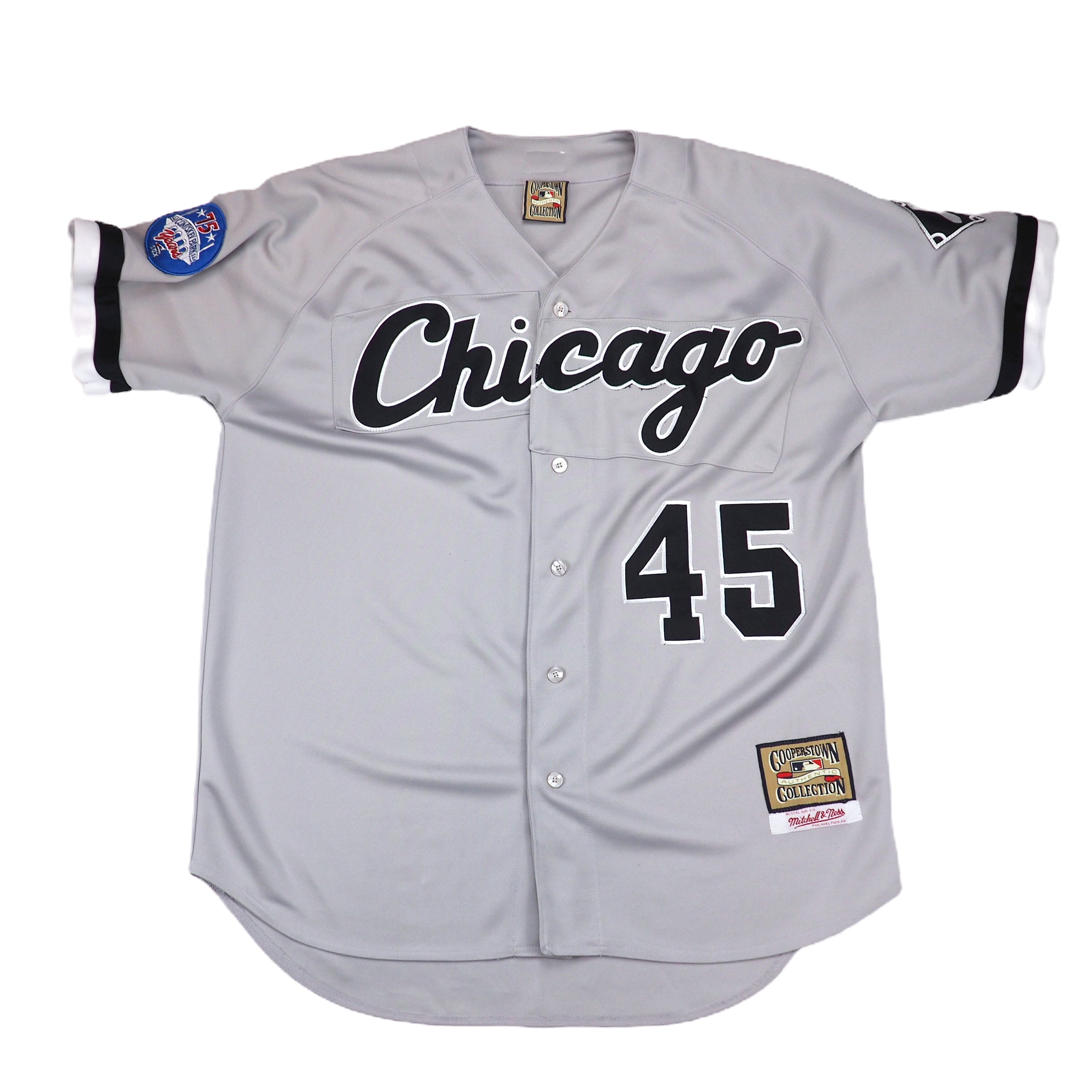 Mitchell & Ness Chicago White Sox Jersey #45 Michael Jordan 90s Vintage Mens Large