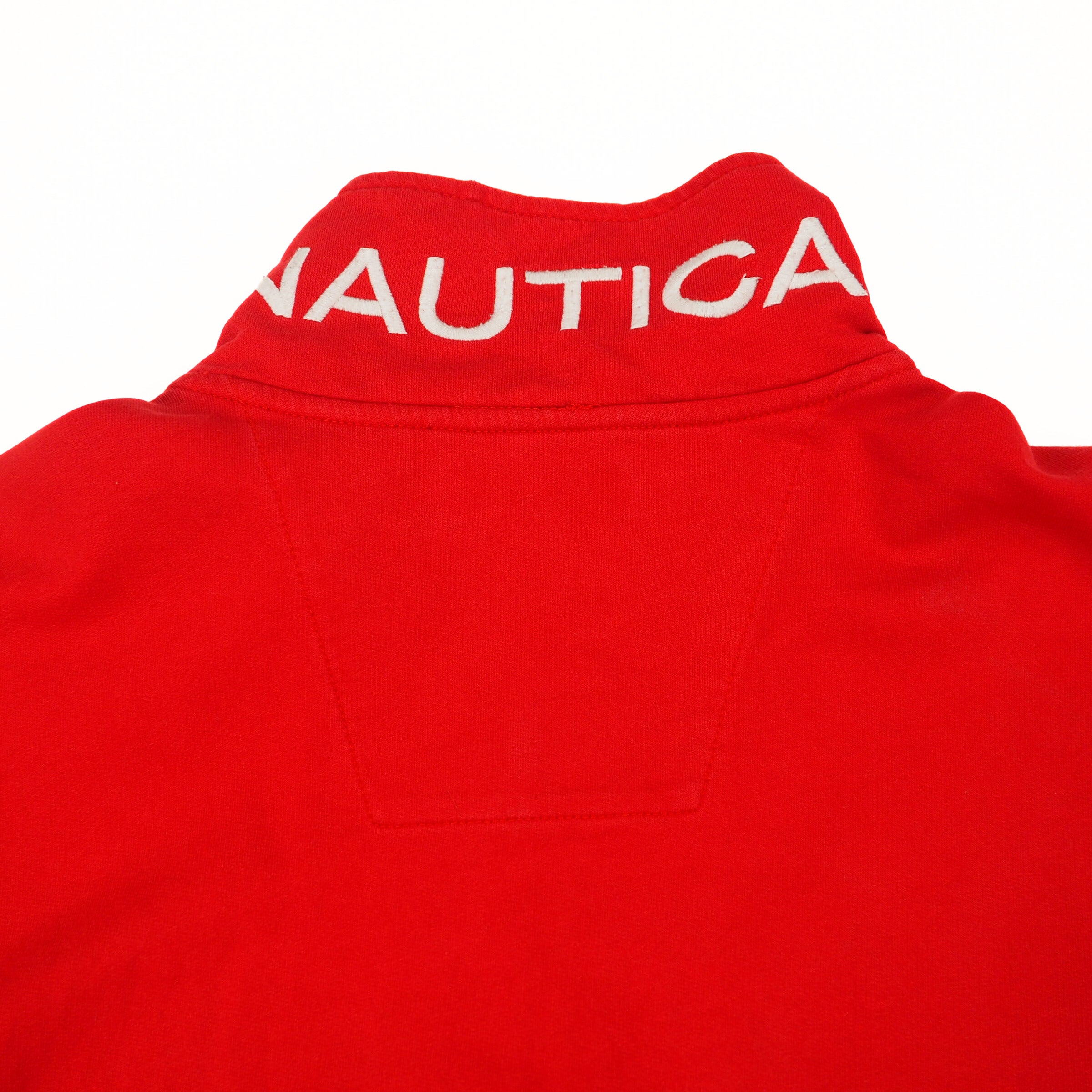 Nautica Vintage Quarter Zip Mock Neck Sweater Mens XL