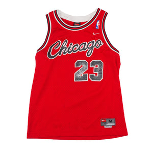 Nike Team Sports Chicago Bulls Home Jordan Jersey Vintage 90s Mens Medium