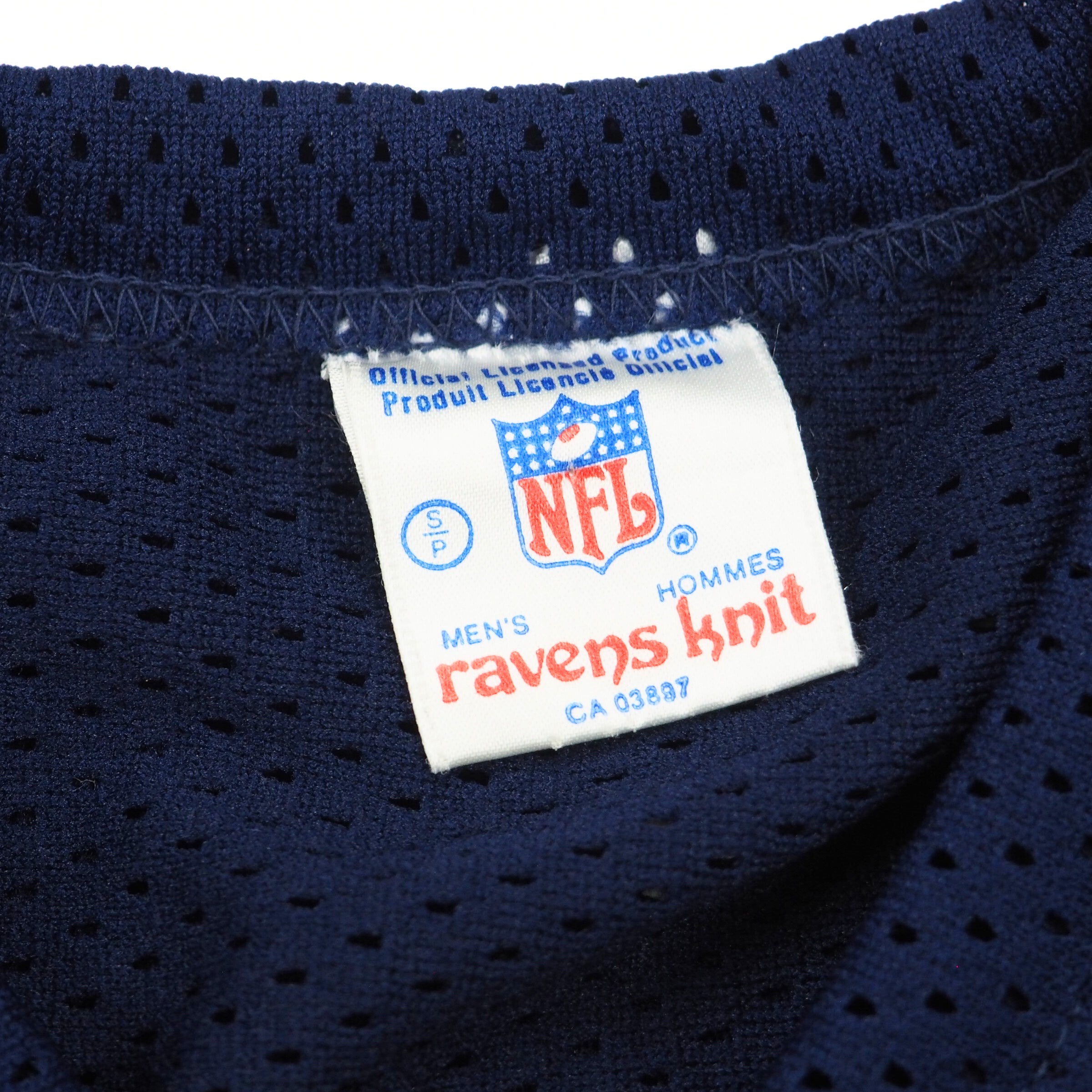 Ravens Knit Vintage NFL Football Jersey Blank #54 Mens Small