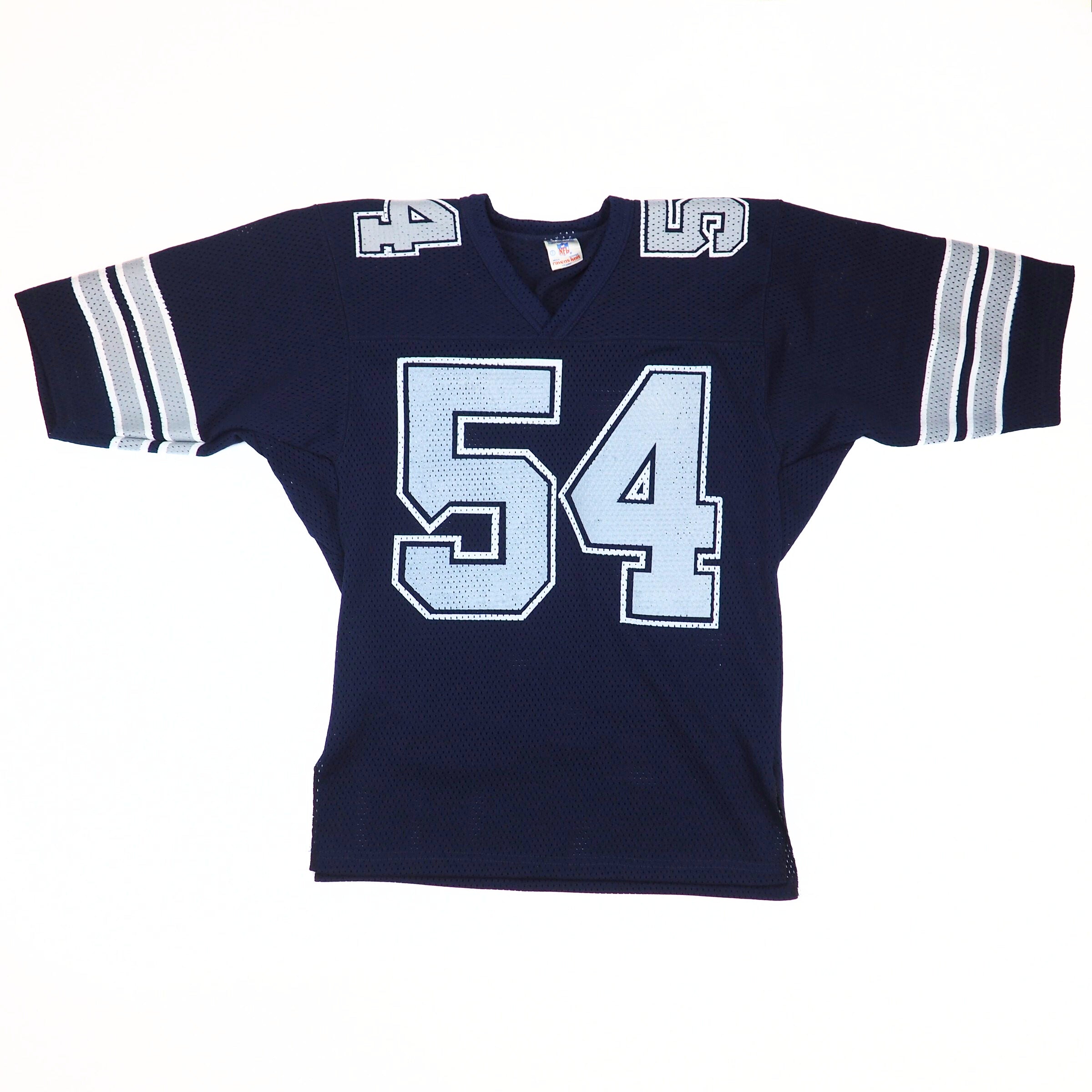 Ravens Knit Vintage NFL Football Jersey Blank #54 Mens Small