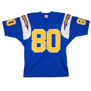Ravens Knit Vintage NFL Football Jersey Blank #80 Mens Small