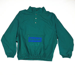 Reebok Golf Rain Jacket 90s Vintage Green Mens XL